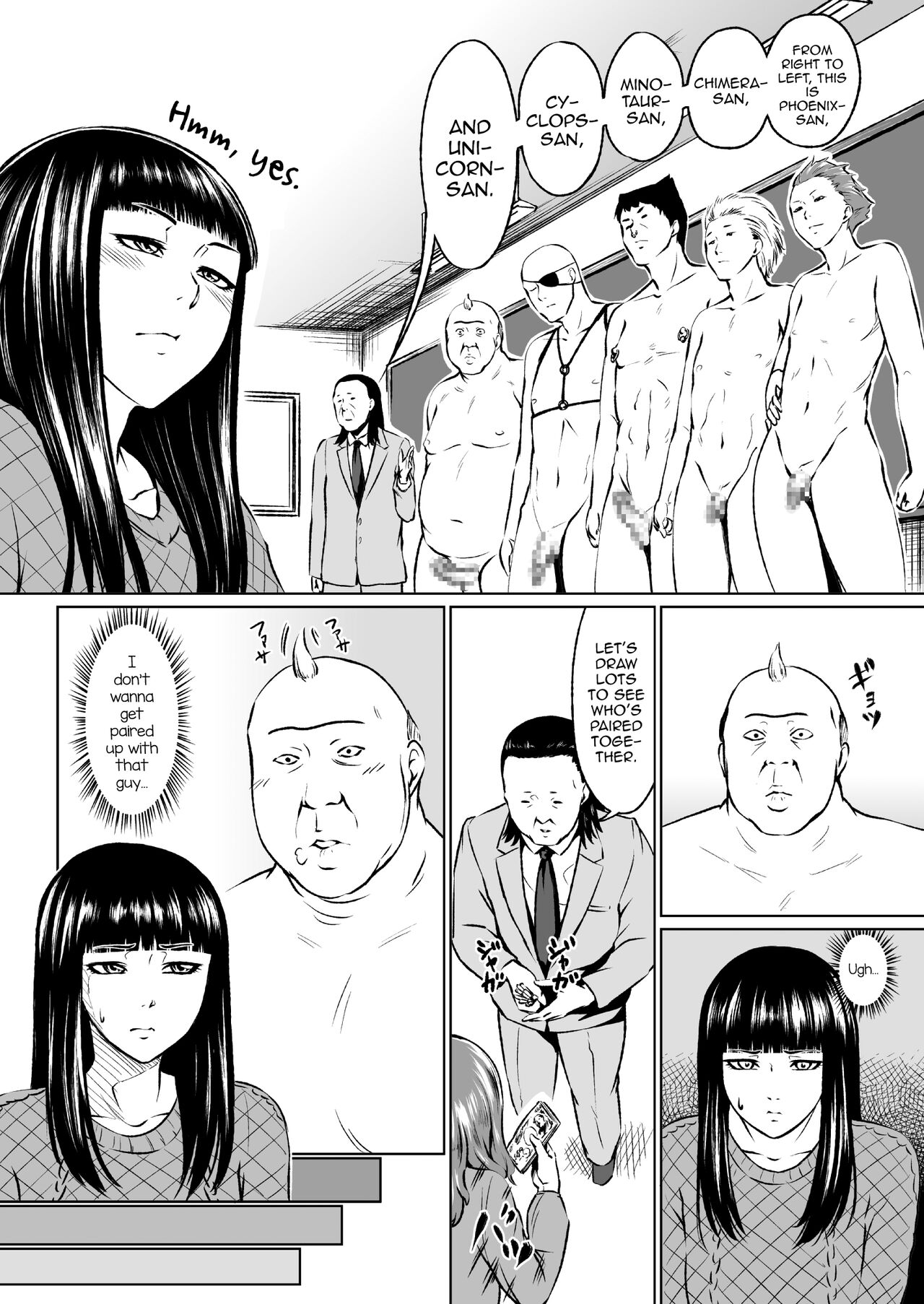Ero-kei Senmon Gakkou Otokoka-teki nano no 1-wa | Sexual Subjects-Only School; Trap Class: Chapter 1 page 2 full