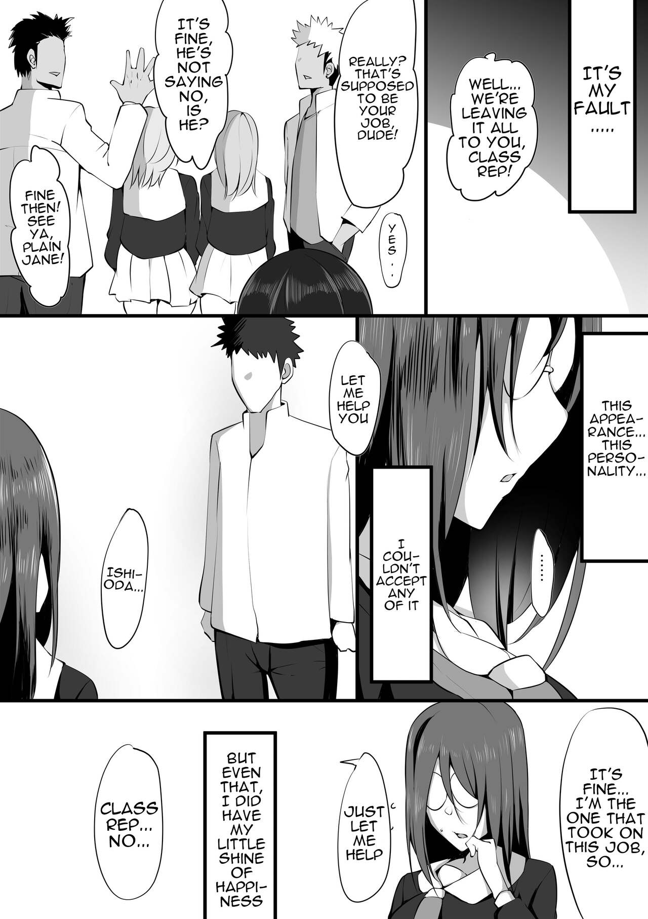 Megane no Oku no Kimi ~Kanotorare~ | The Girl Behind The Glasses ~Girlfriend NTR~ page 2 full