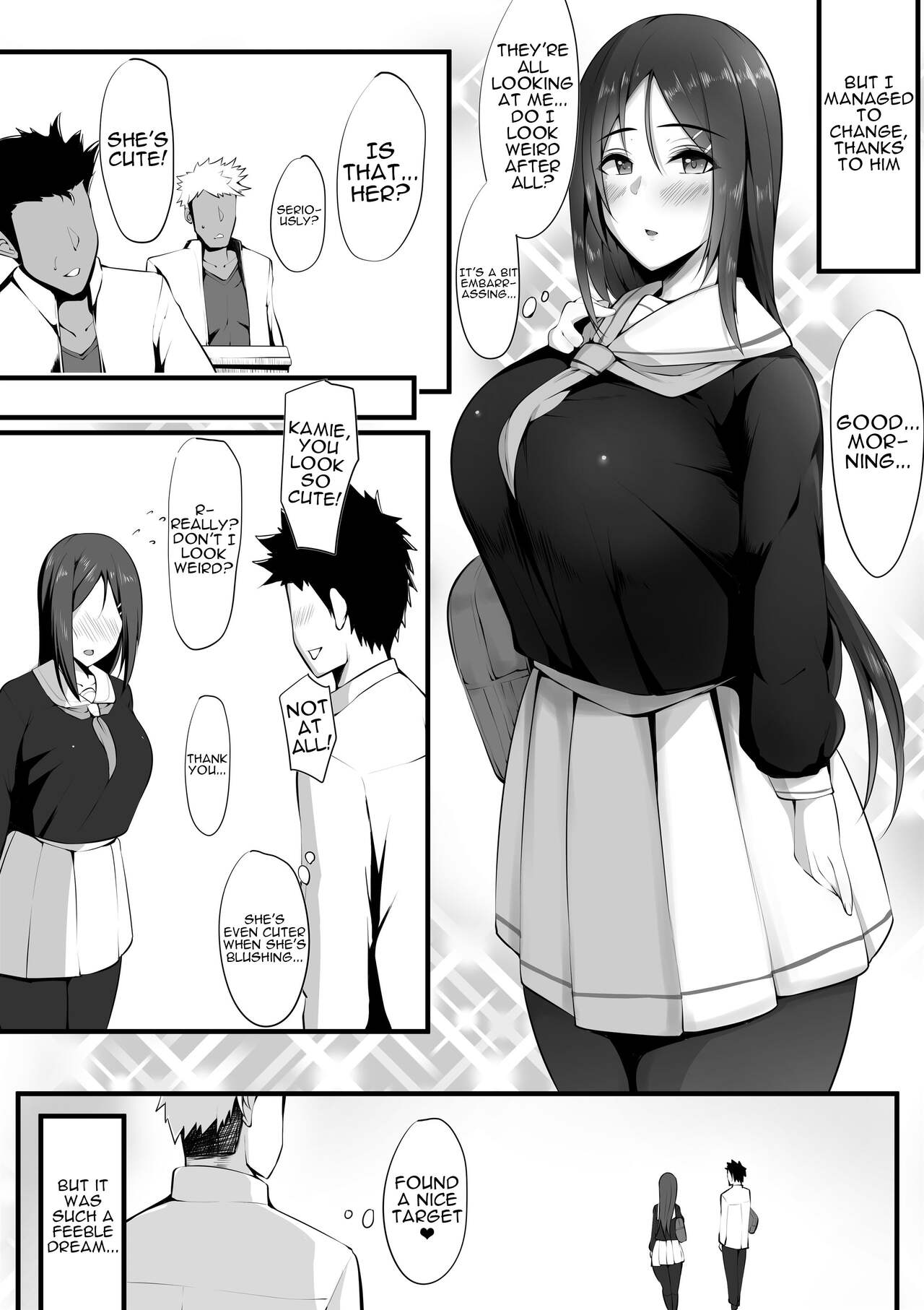 Megane no Oku no Kimi ~Kanotorare~ | The Girl Behind The Glasses ~Girlfriend NTR~ page 4 full