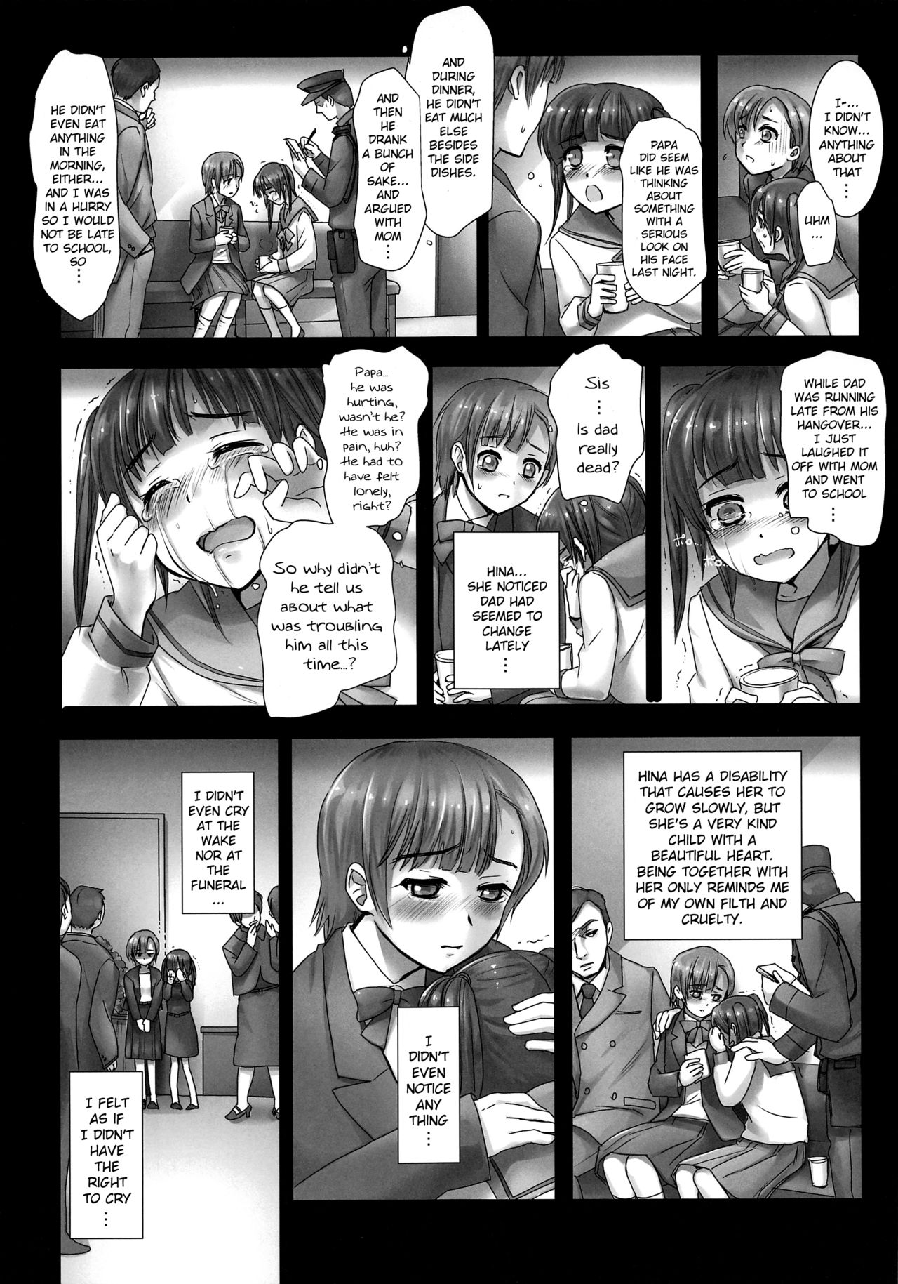 Yoru wa Kirai. Mama no Danna ga Futon no Naka ni Haittekuru kara | I Hate Night. Because Mom's Husband Gets Into My Bed. page 7 full