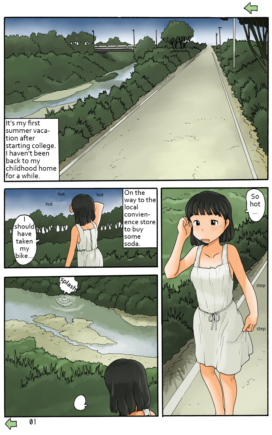 Kawazoi no Bessou de | In the Villa by the River page 2 full
