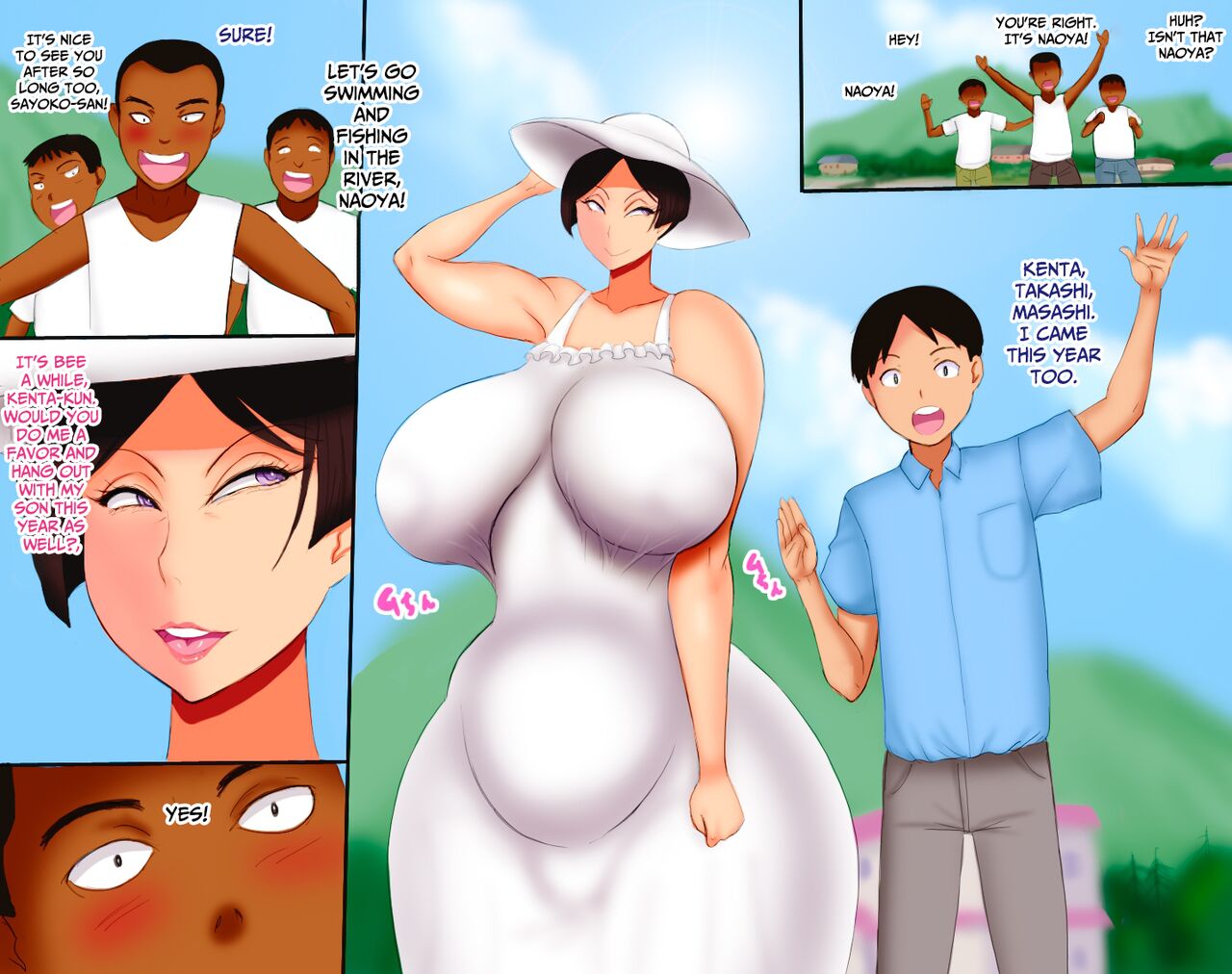 Mama Wa Natsu Gentei Koshiburi Dosukebe Obasan | For Summers Only, Mommy is a Hip-Shaking, Perverted Slut of an Auntie page 2 full