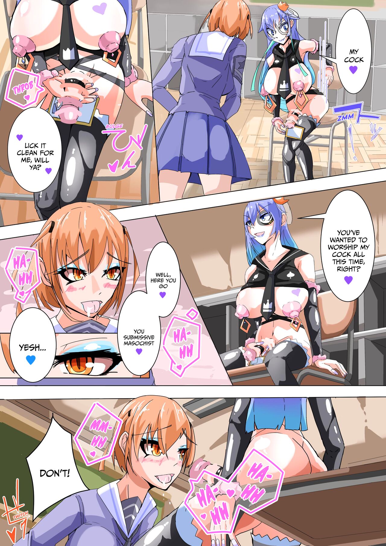 Futanari dorei gakuen-ka keikaku 5 page 5 full