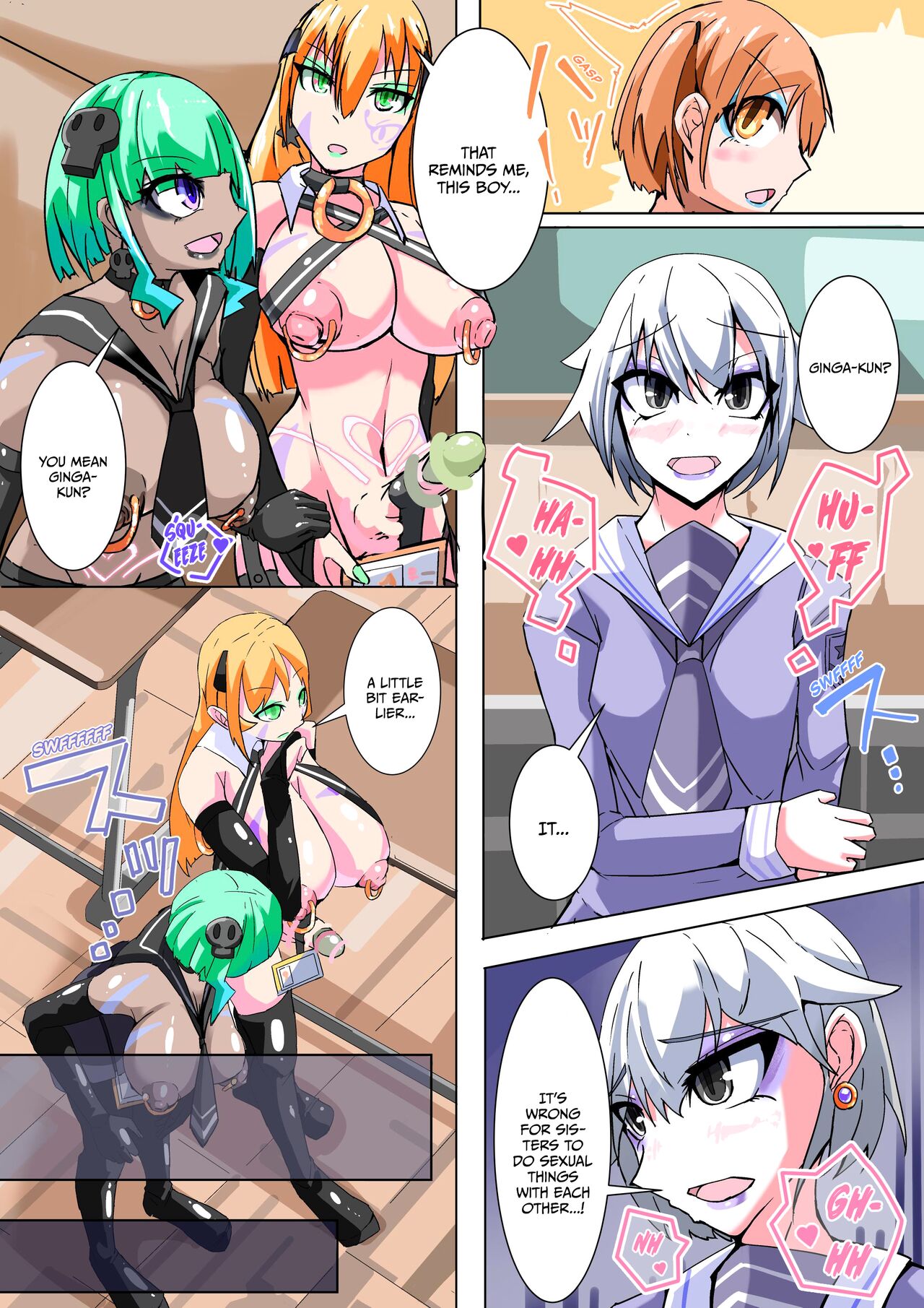 Futanari dorei gakuen-ka keikaku 5 page 6 full