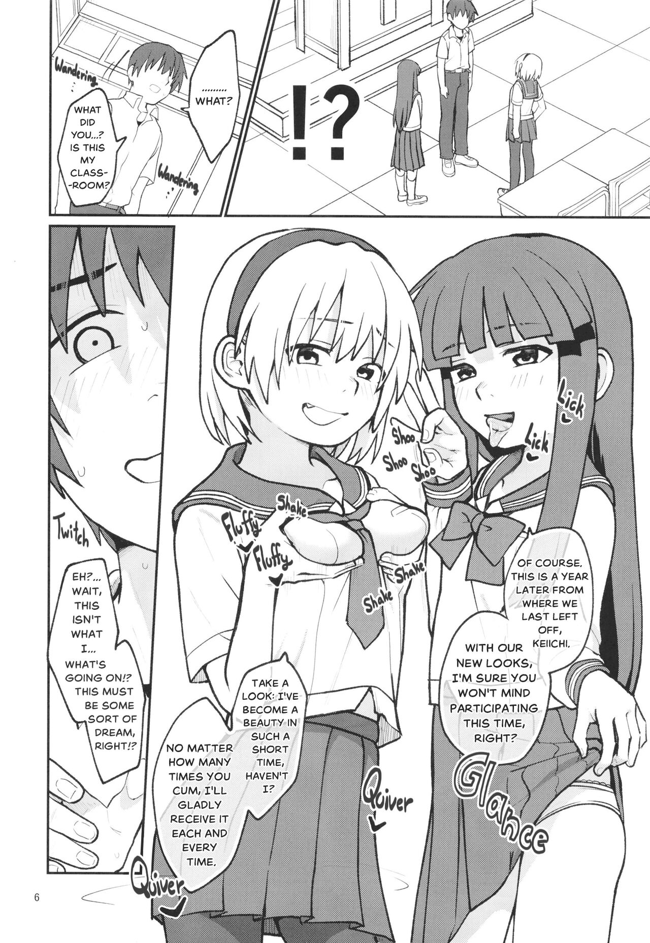 "Boku ga!" "Watashi ga!" ""Ichiban Eroi"" "no desu!" "desu wa!" | page 8 full