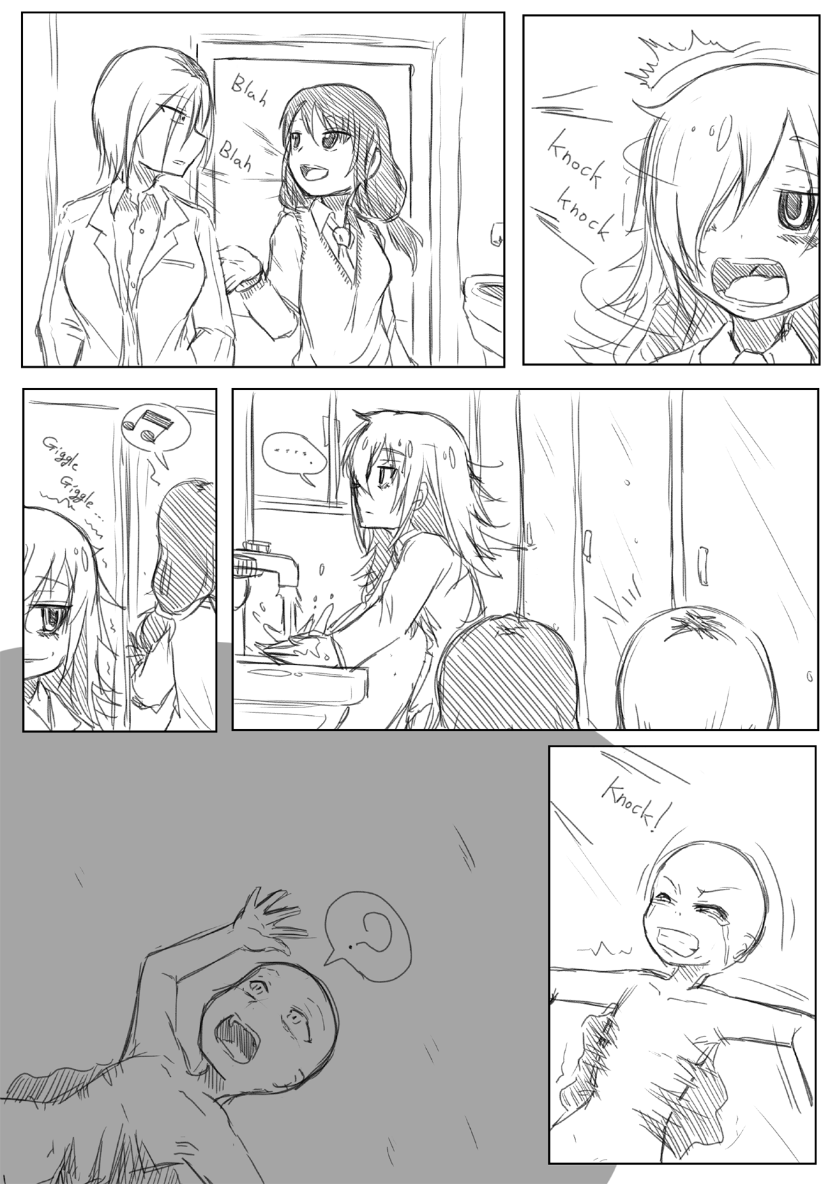 Tomoko Toilet Prank page 2 full