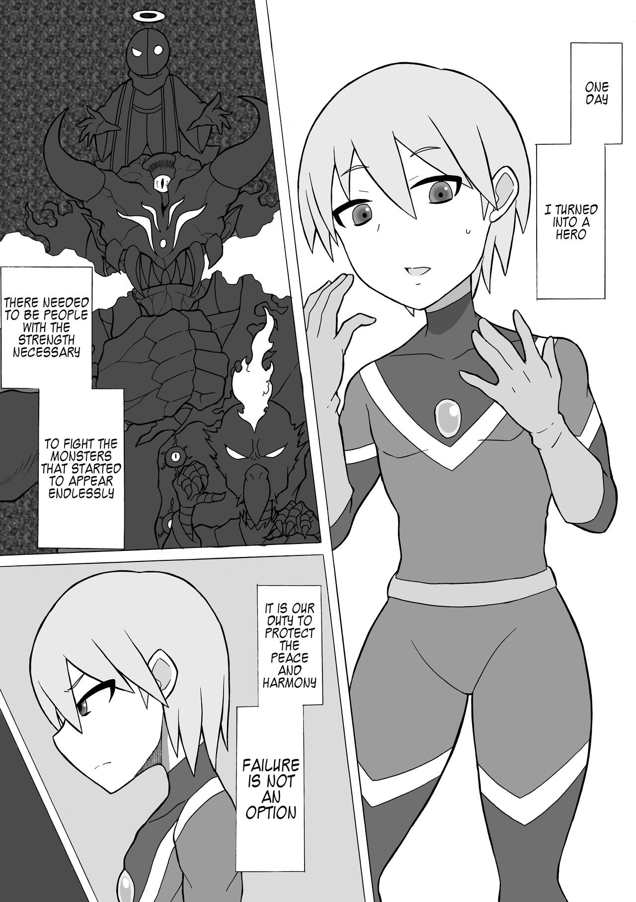 Hero Haiboku! ~Shingata Kaijin no Kyoui~ | Hero Defeat! ~The New Monster Generation Menace~ page 2 full