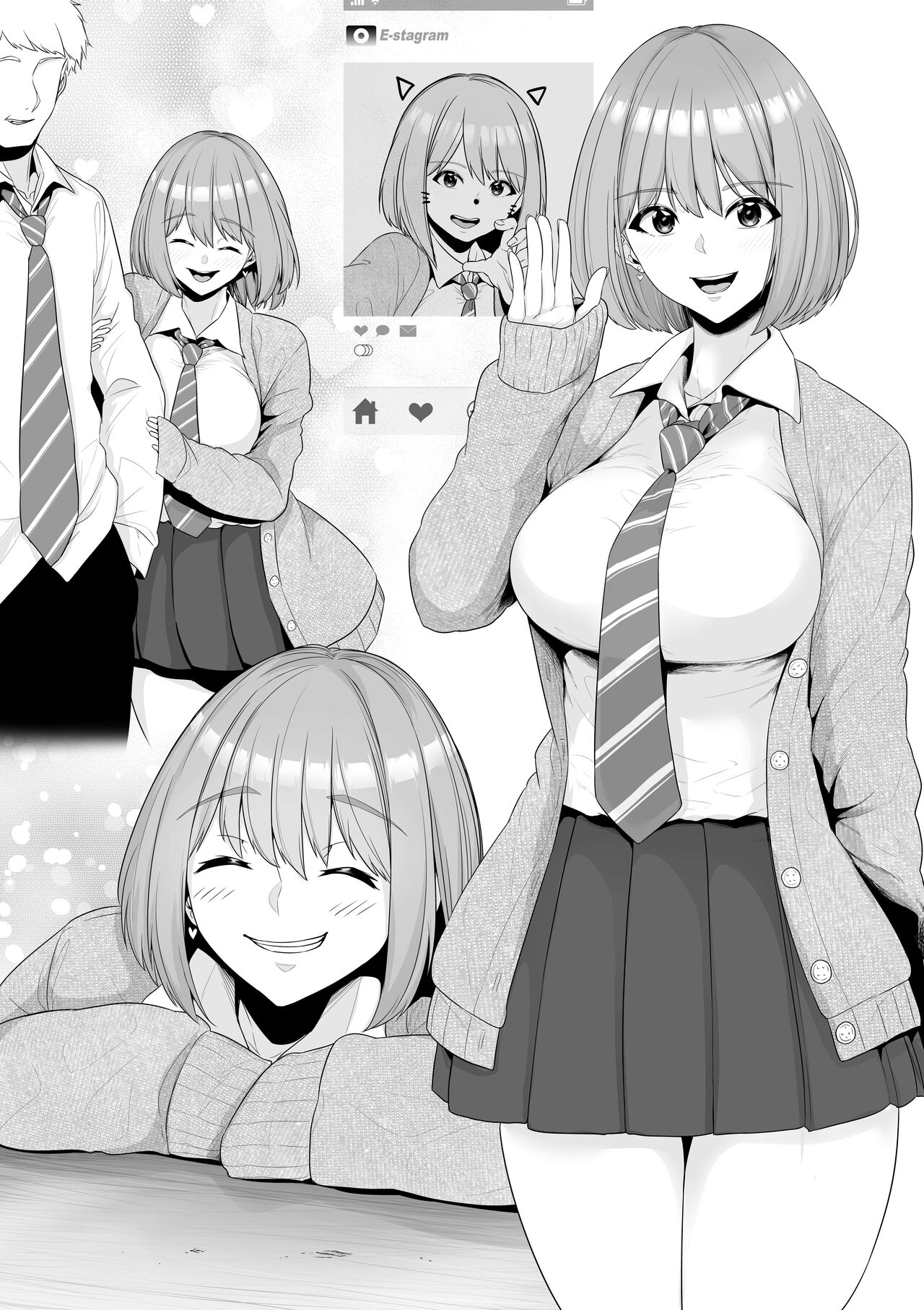 Class 1 no Bijo o Papakatsu de Kareshi kara Netoru page 9 full