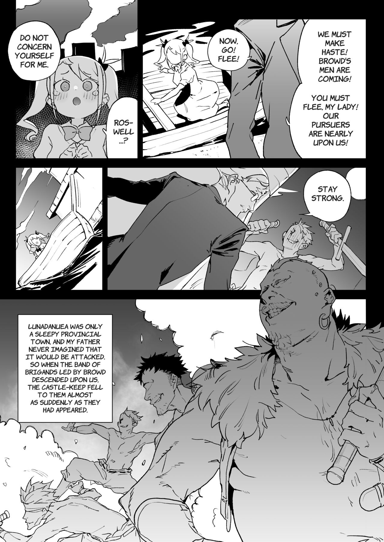 Chinpo Kurui Fukushuusha no Matsuro | The Fate of the Cock Crazy Avenger page 3 full