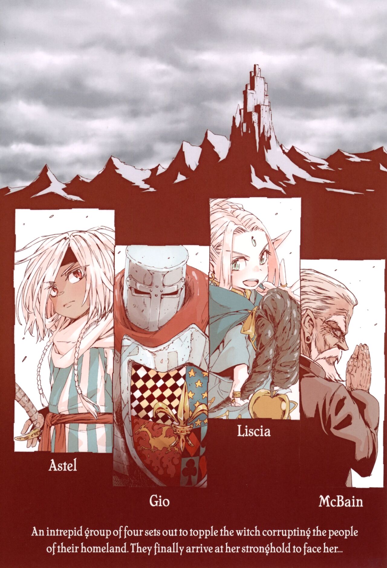 Daraku no Majo Shounen Yuusha to Tsurupeta Elf wa Ika ni Shite Majo ni Yabureta ka | Witch of Depravity: How the Young Hero and a Tiny Elf Fell Victim to a Sorceress page 2 full