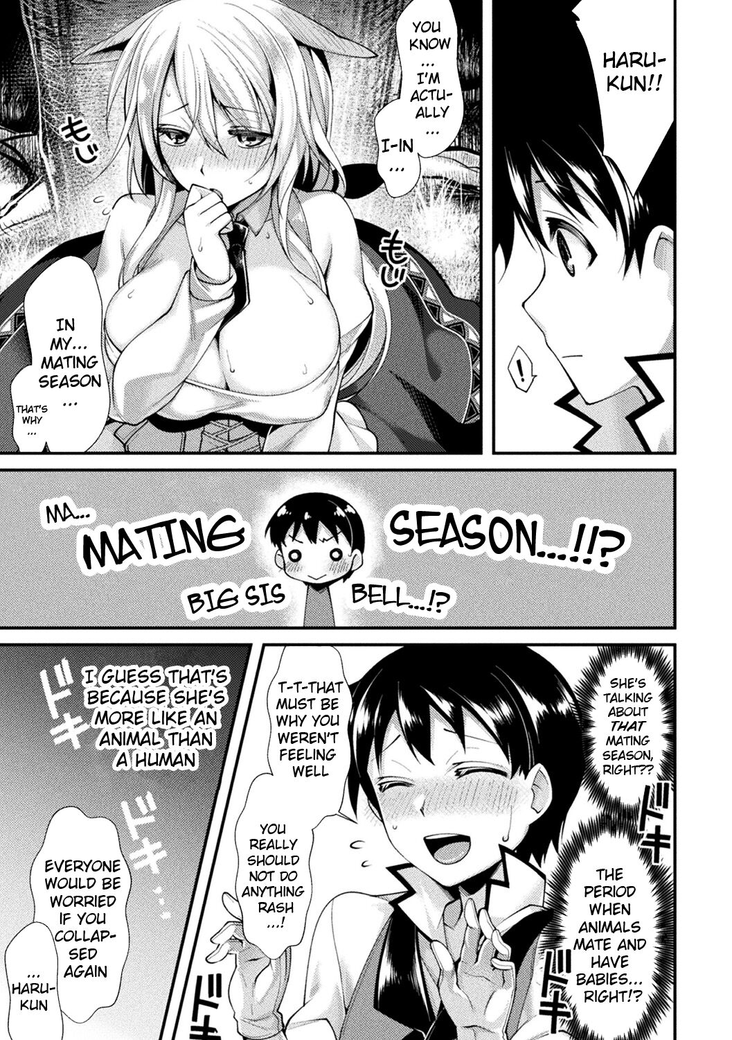 Mon♥Musu HONEY CH. 3 | Akai Konomi no Naru Mori de CH. 3 page 5 full