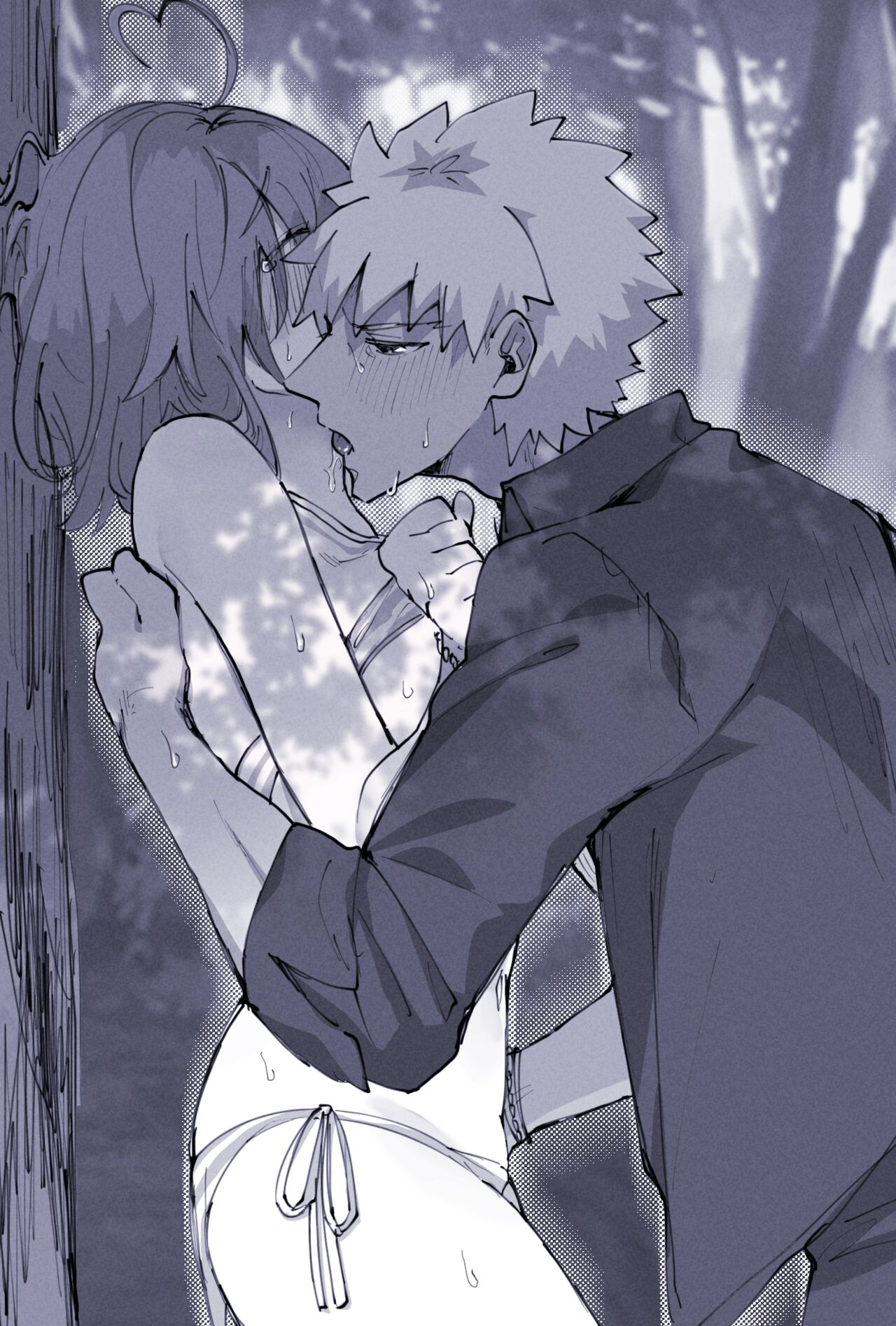 Natsu no Emi guda ♀ ga kokage de ma guwau dake. page 2 full