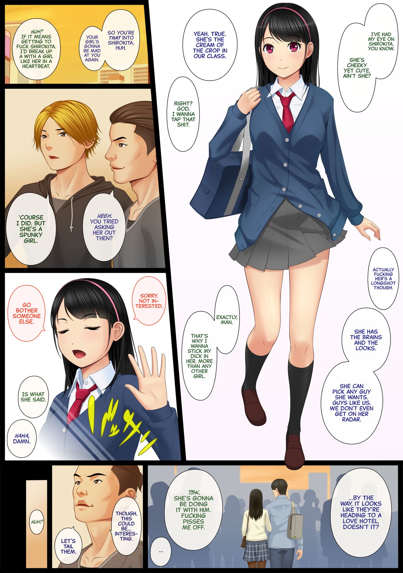 Kaikan ≠ Kareshi ~Kuchioshii Konna Yatsura ni Ikasarechau Nante~ | Pleasure ≠ Boyfriend ~I Can't Believe Guys As Annoying As These Are Making Me Cum~ page 3 full