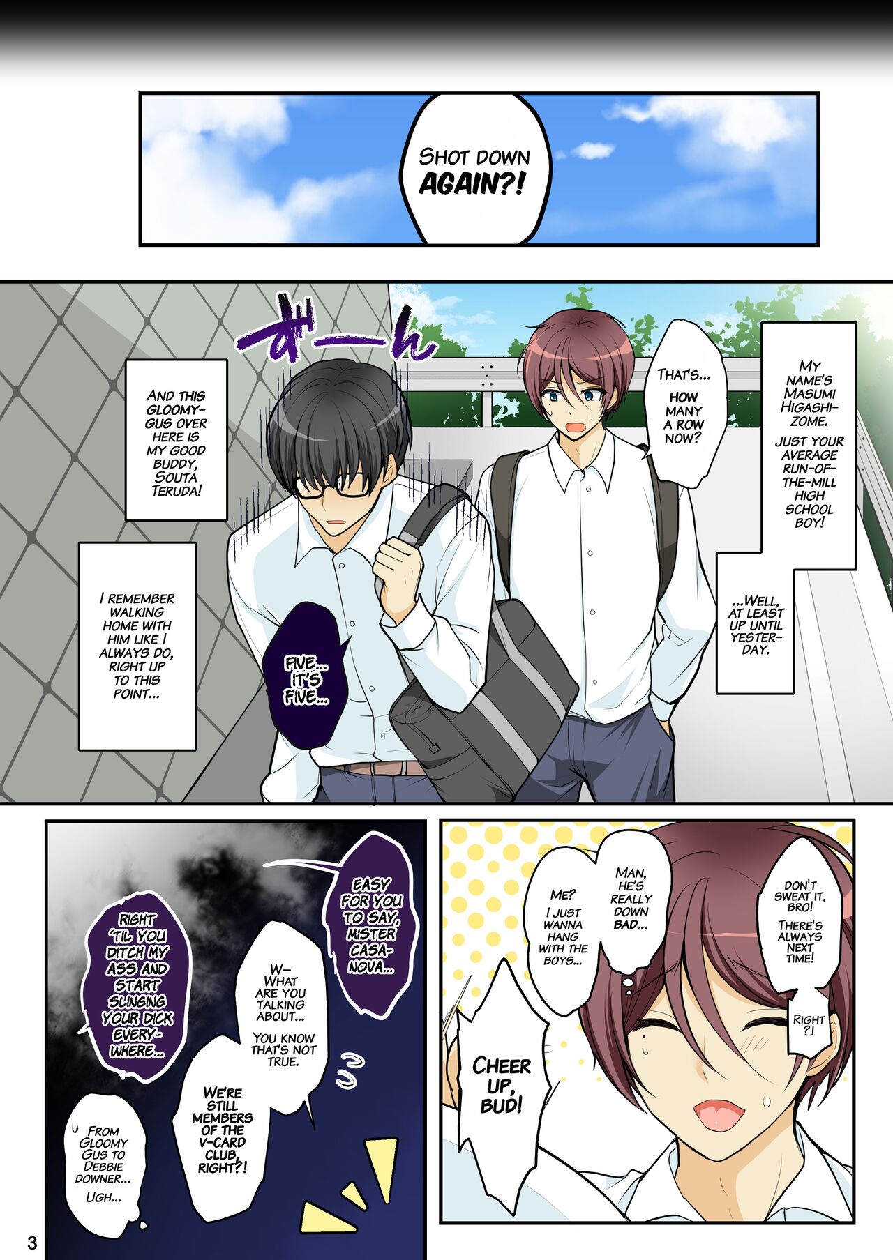 Ore o Onna ni Shita Yuujin ni Nyotaika shita Karada o Sukikatte sareru | The Time My Friend Turned Me Into His Girl Lover and Plaything page 3 full
