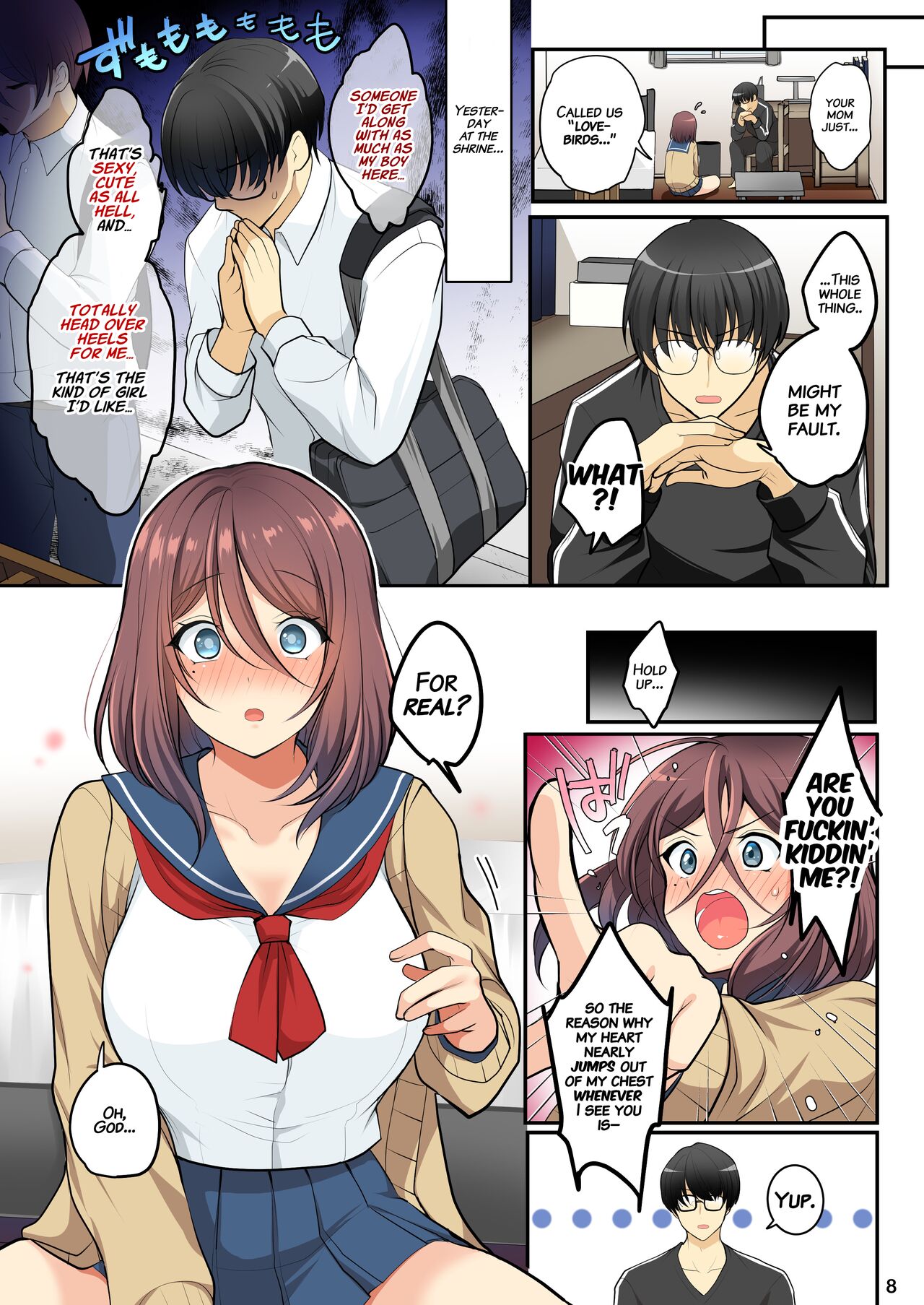 Ore o Onna ni Shita Yuujin ni Nyotaika shita Karada o Sukikatte sareru | The Time My Friend Turned Me Into His Girl Lover and Plaything page 8 full