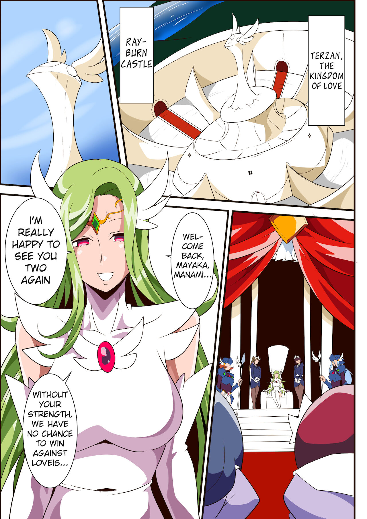 Ai no Senshi Love Tear 3 Oturu kedakaki Joou page 3 full