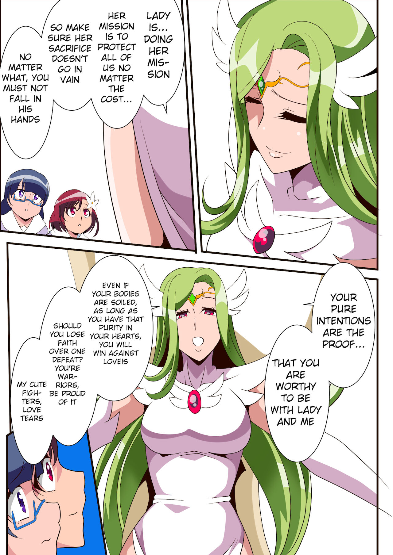 Ai no Senshi Love Tear 3 Oturu kedakaki Joou page 5 full