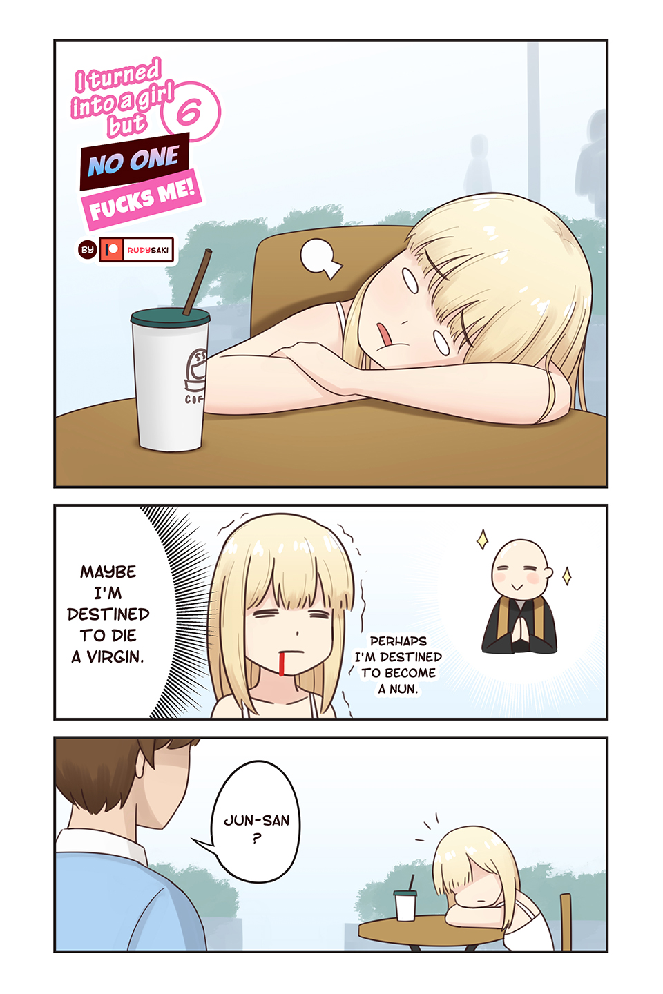 I turned into a girl but NO ONE fucks me #6 page 1 full