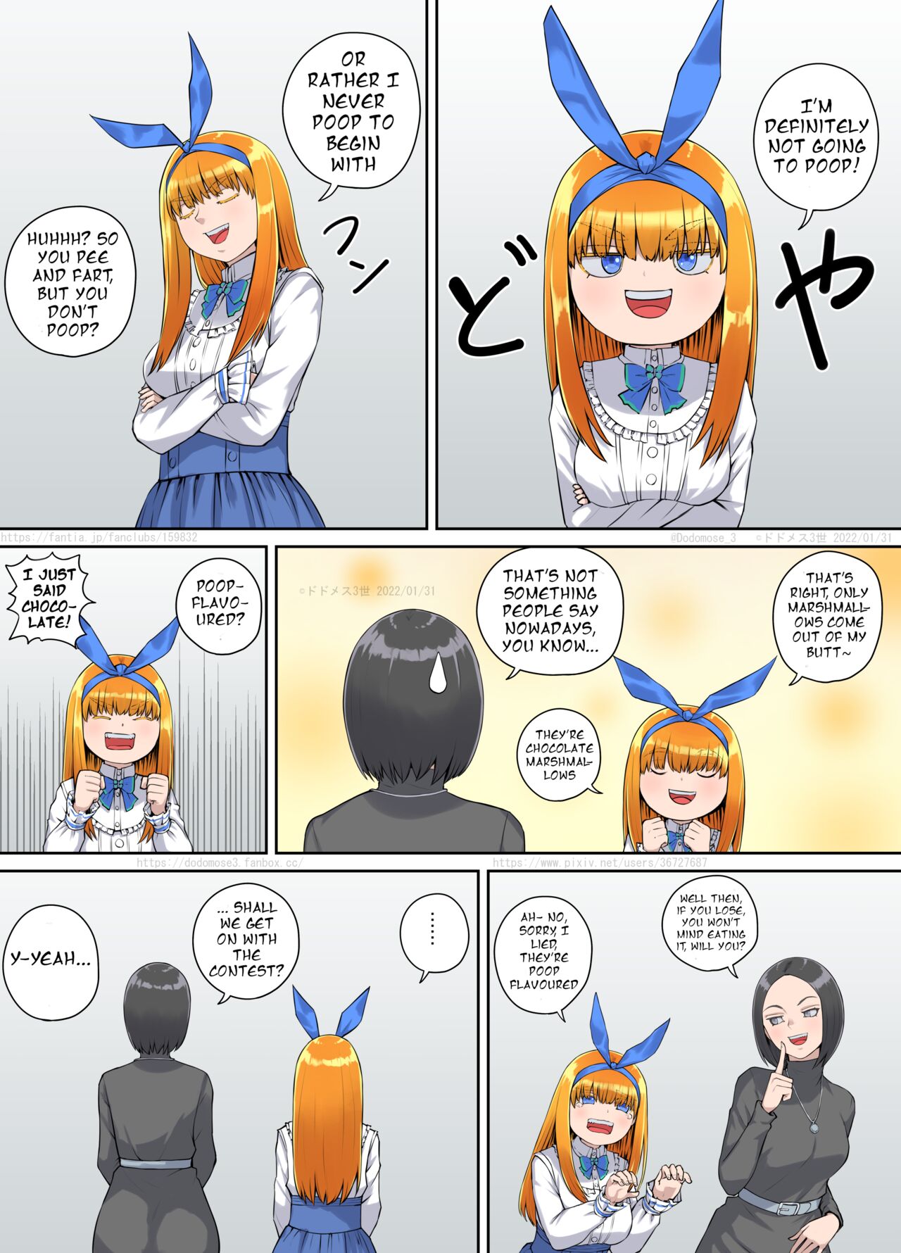 OriChara Oshikko Manga 3 Serifu Nukidashi page 6 full