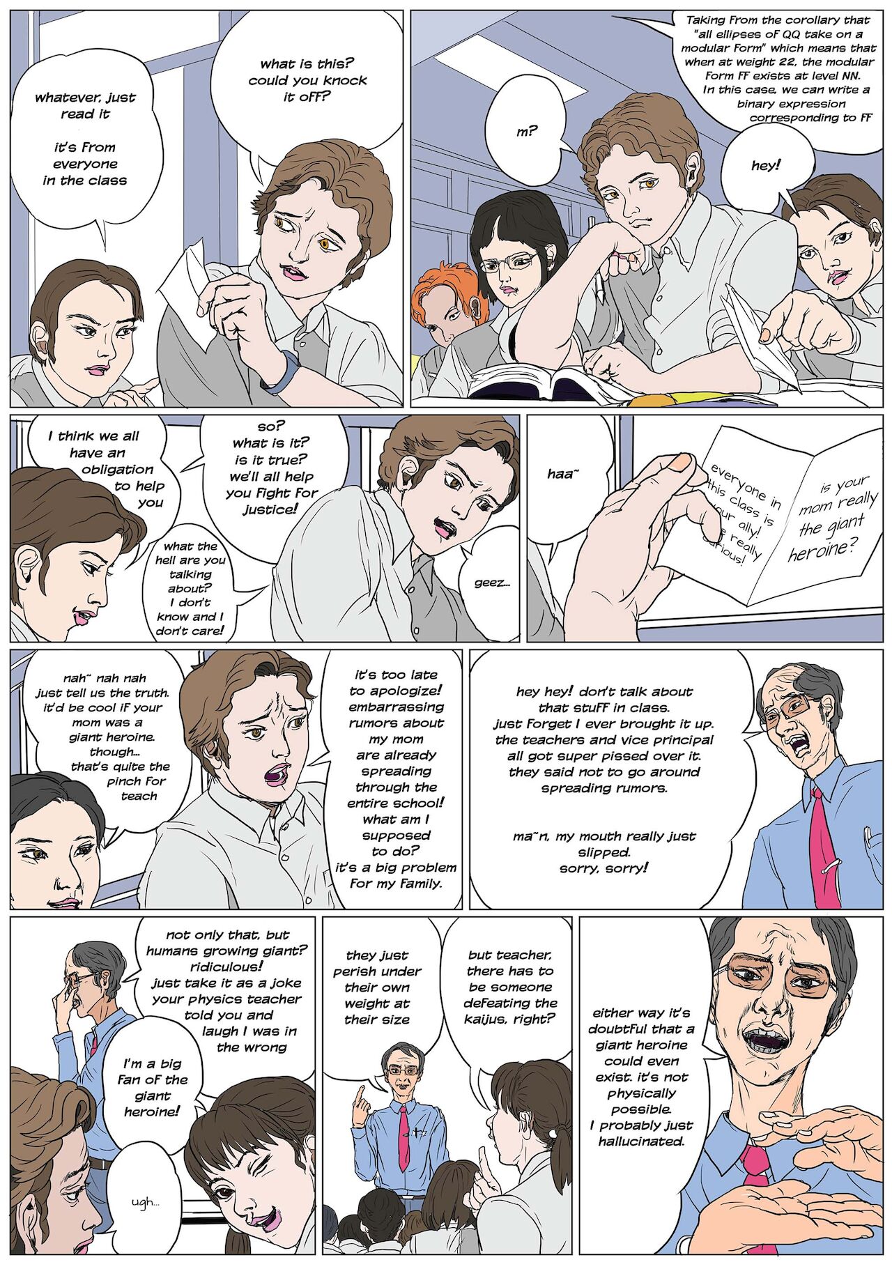 Gigantic Mother God Heroin Disaster School Crush Murder Case page 8 full