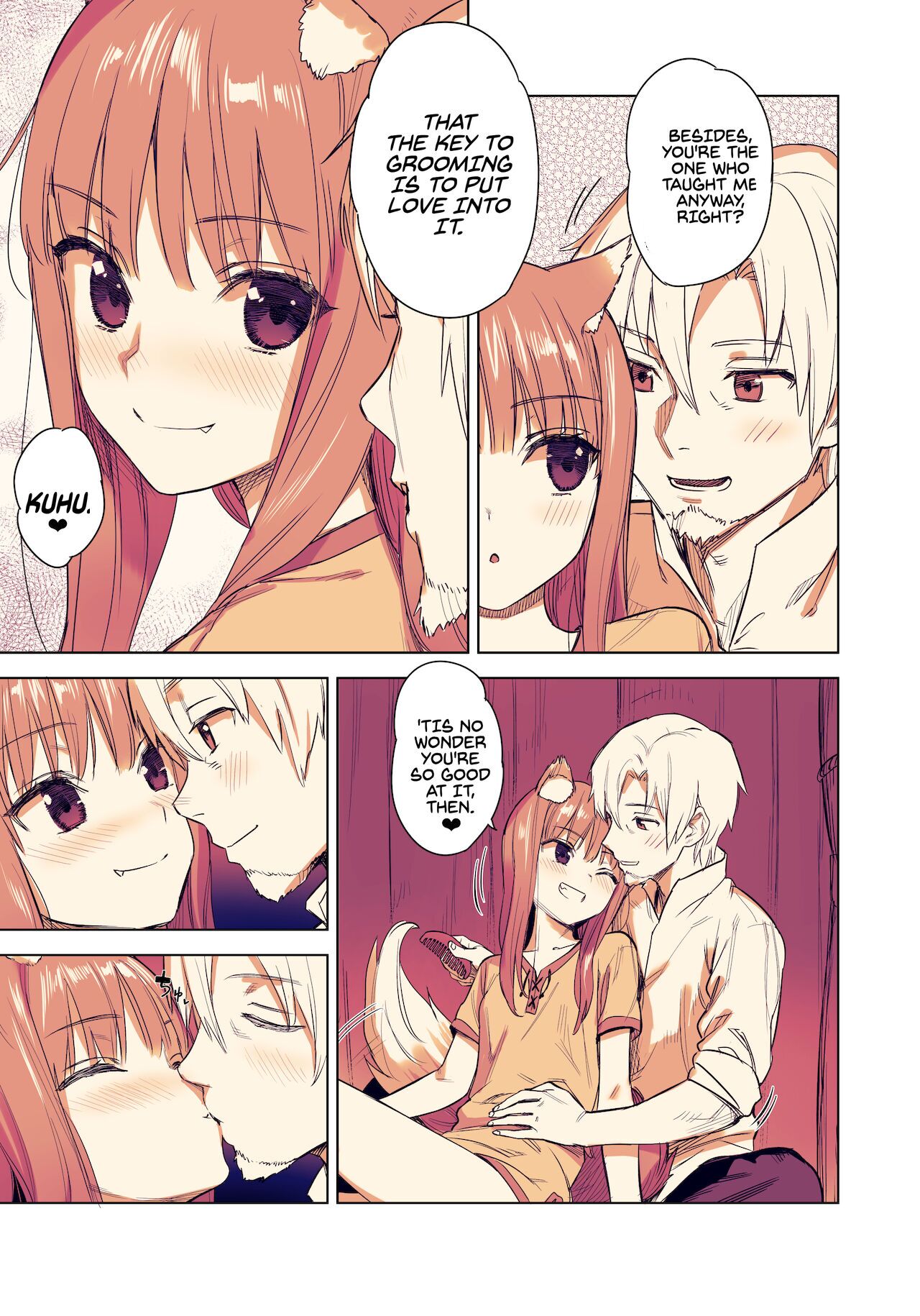 Wacchi to Shippori Kezukuroi Hon | Affectionate Grooming With Me page 4 full