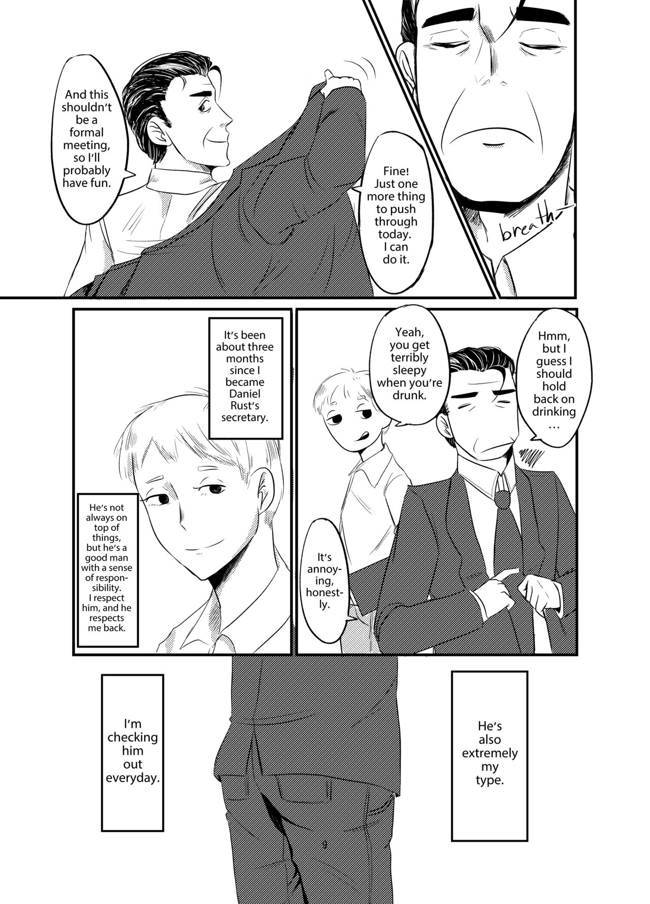 My Boss was Unexpectedly Lewd page 6 full