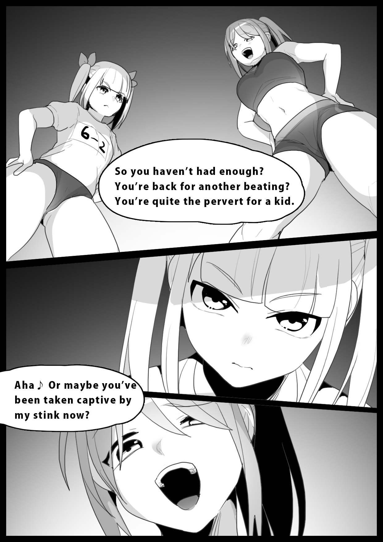 Girls Beat! Plus Rie vs Ayu & Mari page 2 full