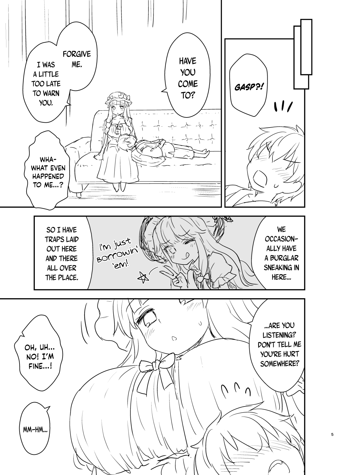 Patchouli-sama ga Arawareta! page 4 full