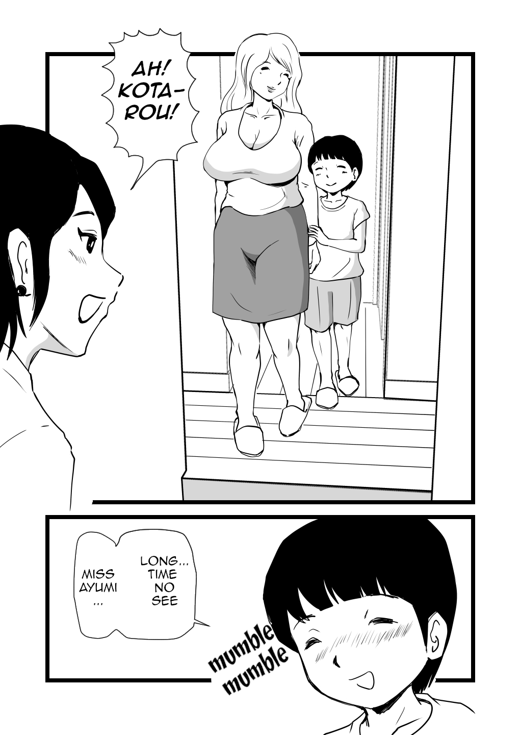 Mama to Ayumi-san ni Shibori Torareru Musuko no Hanashi |The Story About a Son Who is Exploited by His Mom and Ayumi page 4 full