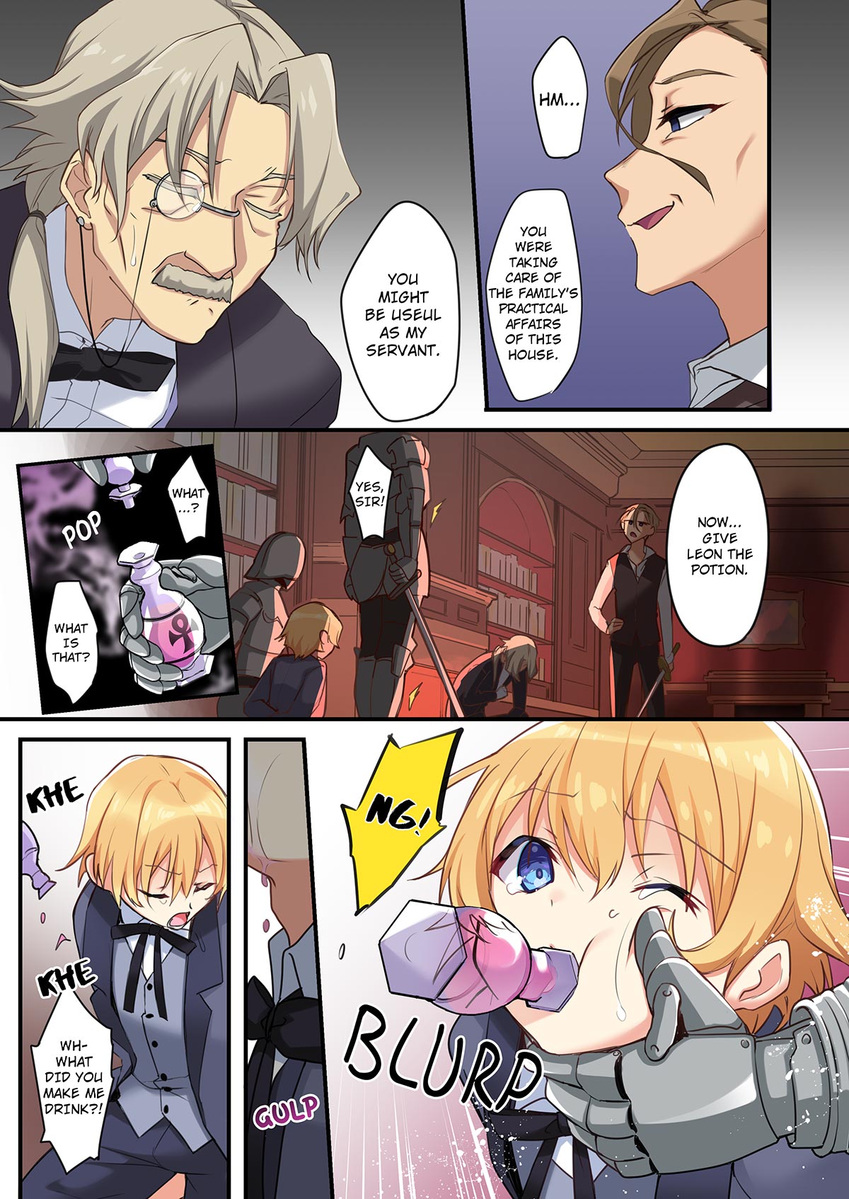 Fukushuu no Hate ni -Onzoushi ga Nyotaika Sarete Bad endSeeking the Revenge  -sample english page 4 full