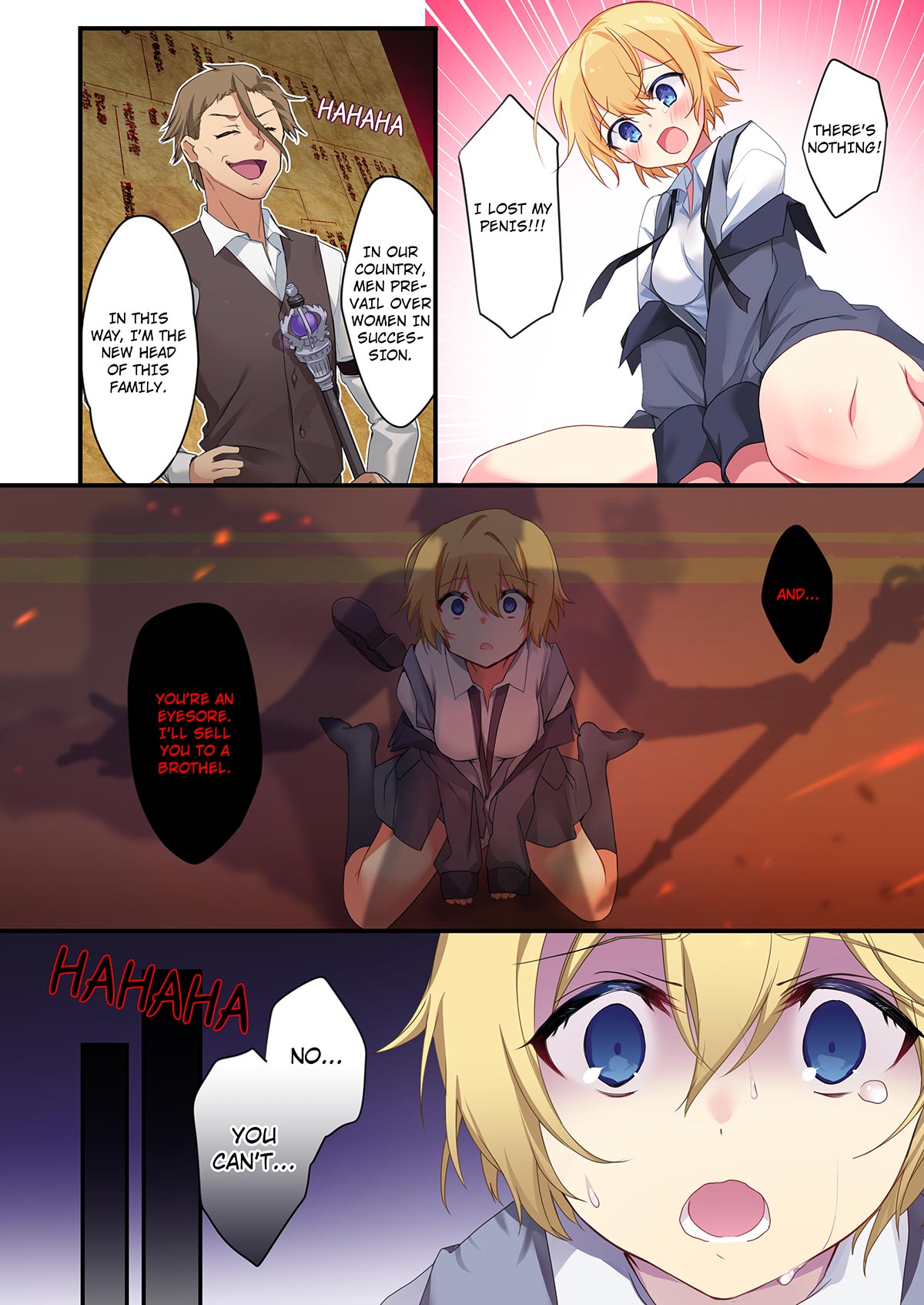 Fukushuu no Hate ni -Onzoushi ga Nyotaika Sarete Bad endSeeking the Revenge  -sample english page 7 full