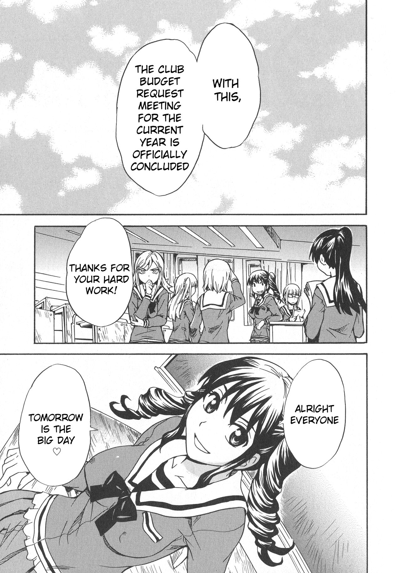 Calendula Joshi Seitokai! Bukatsu Yosan Seikyuu Kaigi Hen Sono 1 | Calendula Girls Student Council! Club Budget Request Meeting Story Part 1 page 5 full