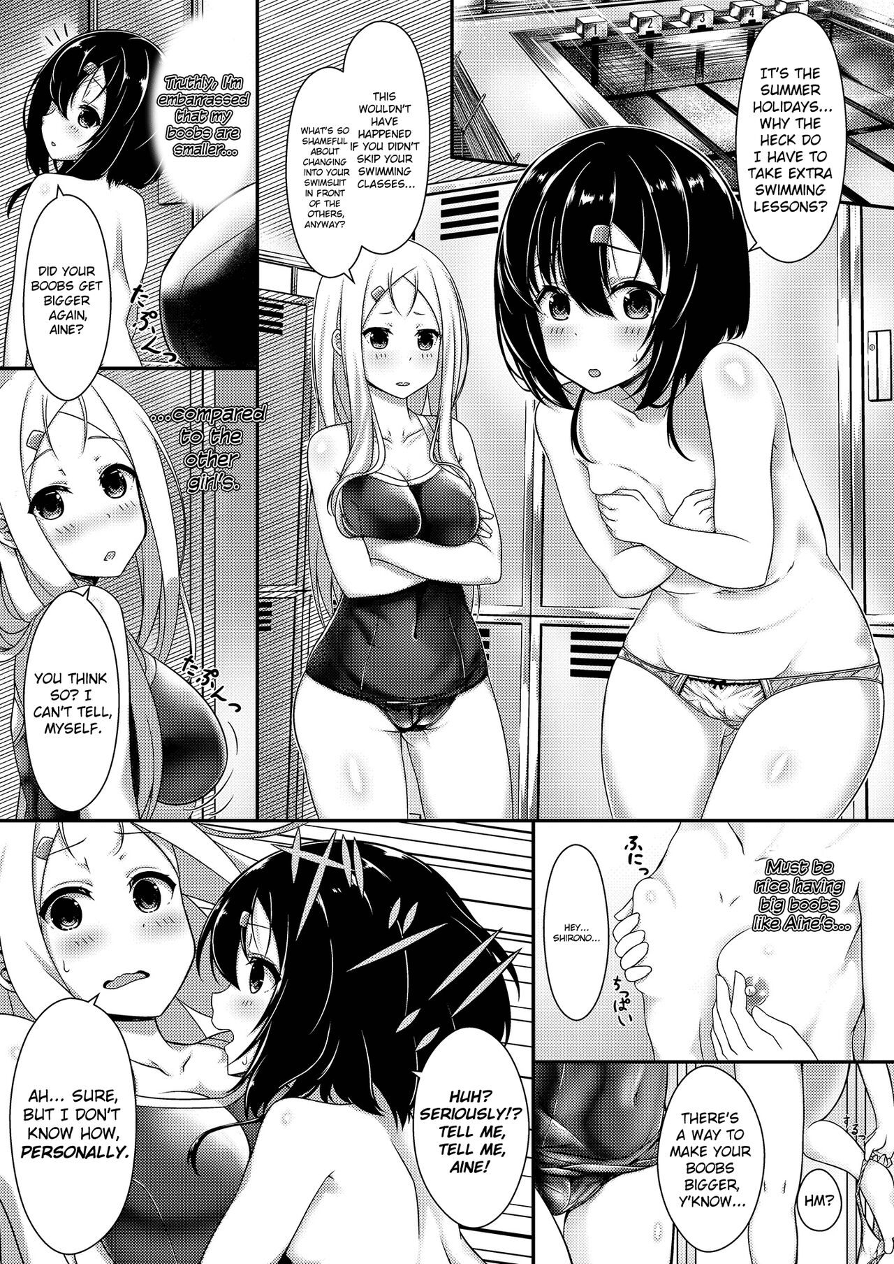 Hinnyuu JK Saimin |  Small Breasted JK Hypnosis page 2 full