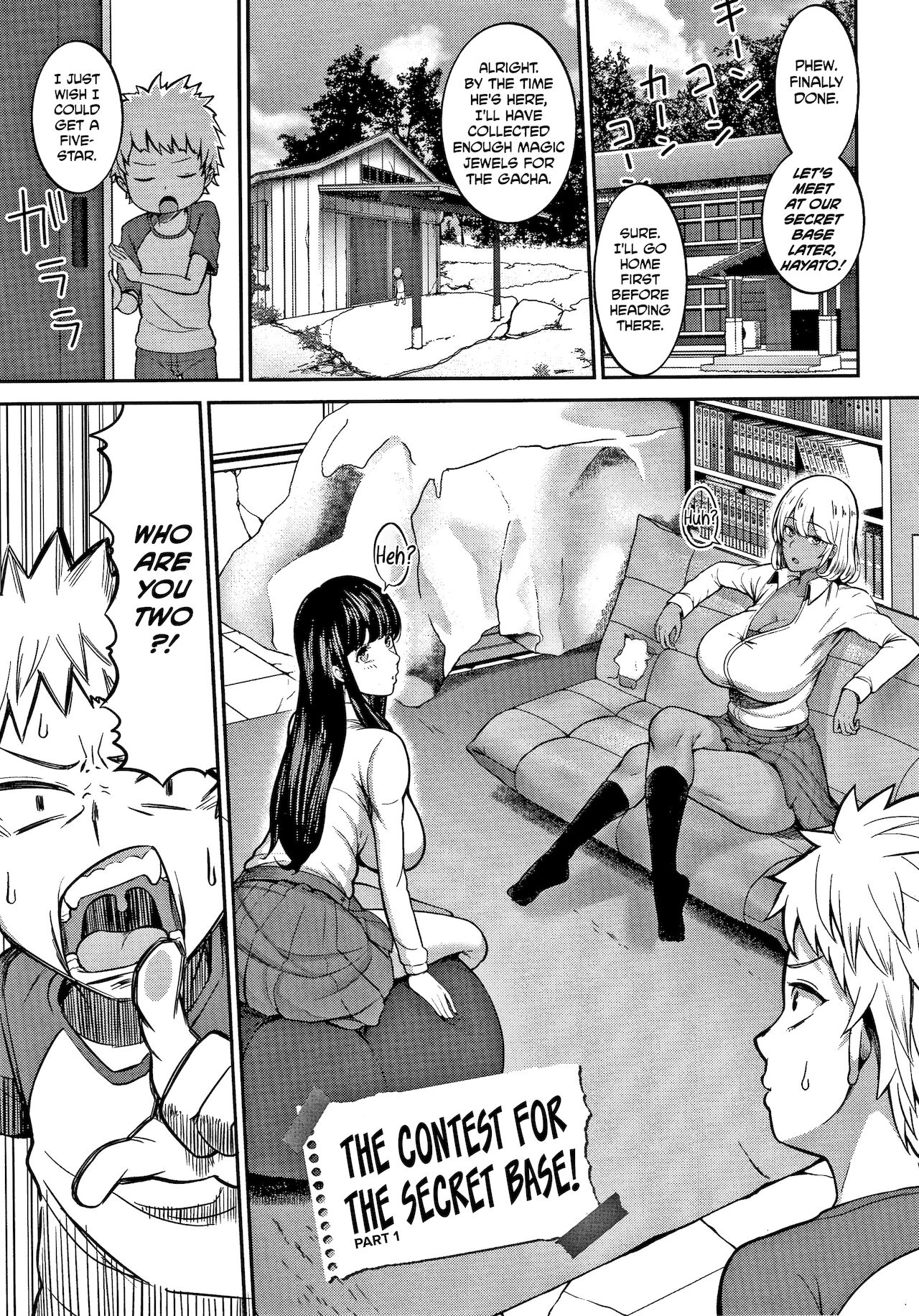 Himetsukichi Soudatsusen! | The Contest for the Secret Base! page 1 full