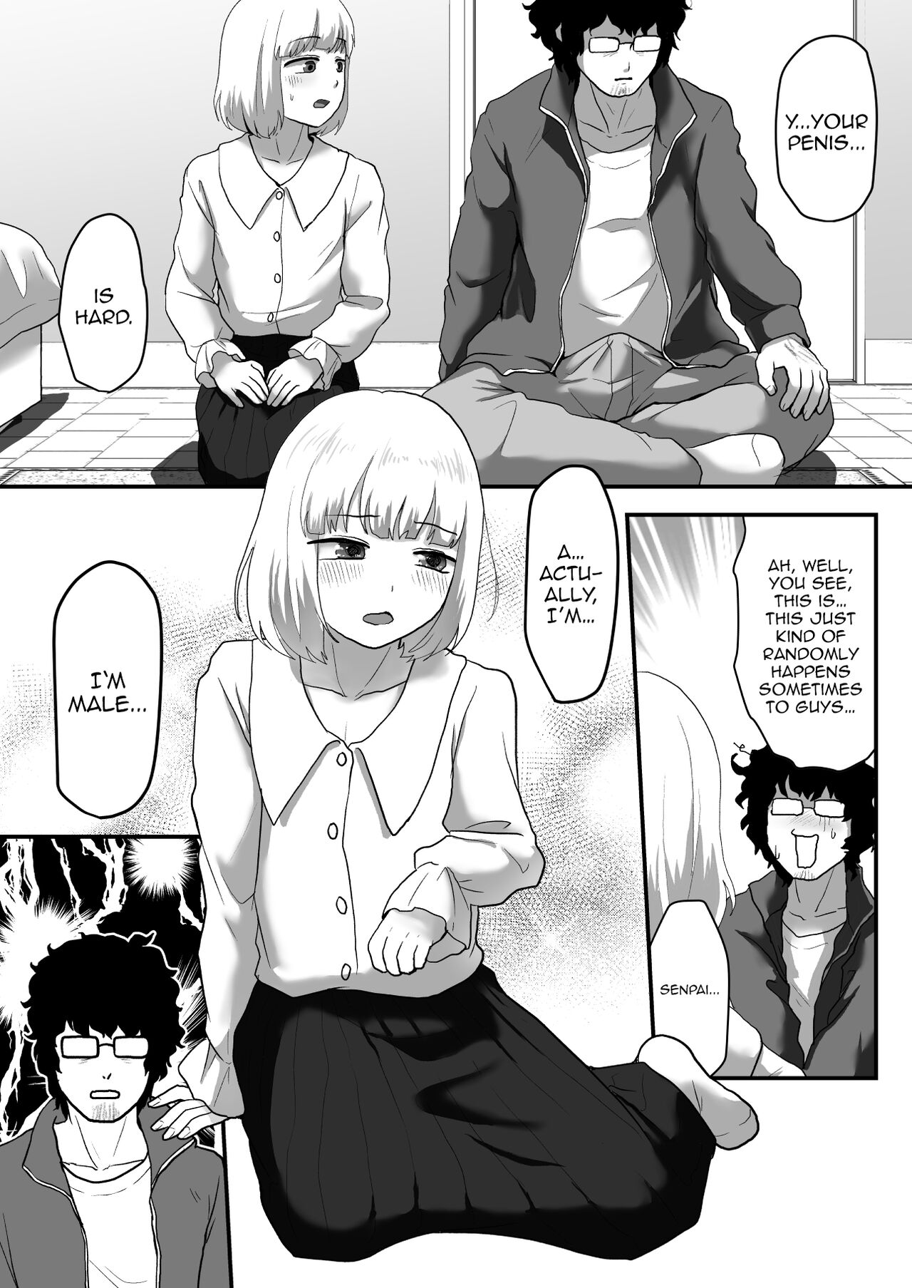 Watashi ga Otoko demo Bokki shimasu ka!? | Would you still get hard knowing that I'm male!? page 8 full