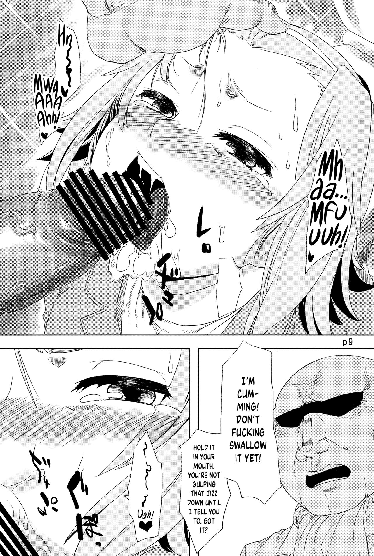 R.O.T 4 Ritsu-chan wa Ookata no Yosoudoori Chinpo ni wa Katenakatta yo... | R.O.T 4 Ricchan Obviously Can’t Beat The Cock 4 page 9 full