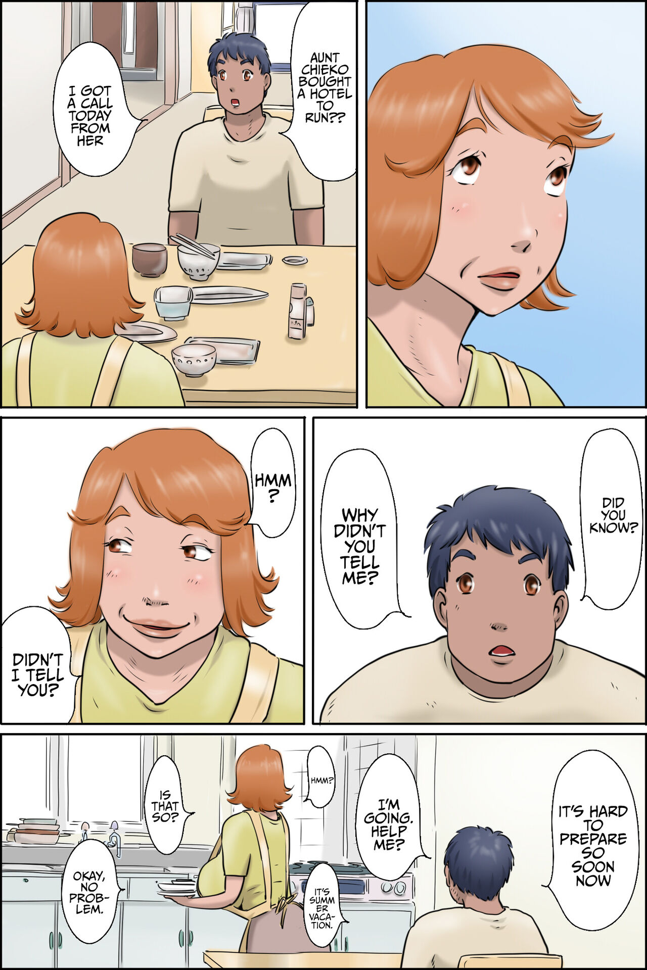 Sono Shima wa Makkuro ni Hiyake Shita Oba-san-tachi no Seisokuchi de Aru <Oba-chan Minshuku o Hajimemashita> page 8 full