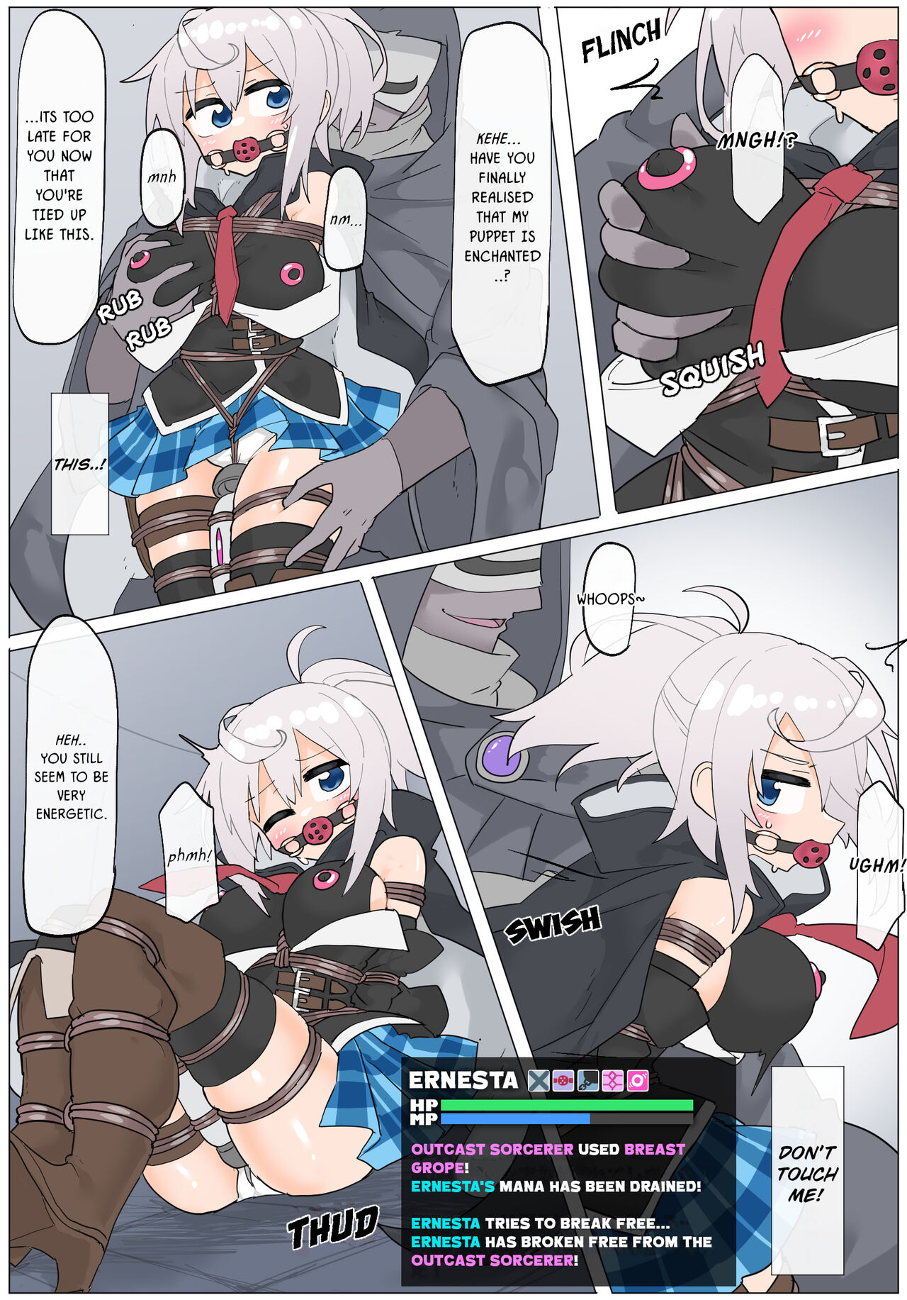 Ernesta-san vs Hentai Majutsushi | Ernesta VS. the pervert sorcerer page 7 full