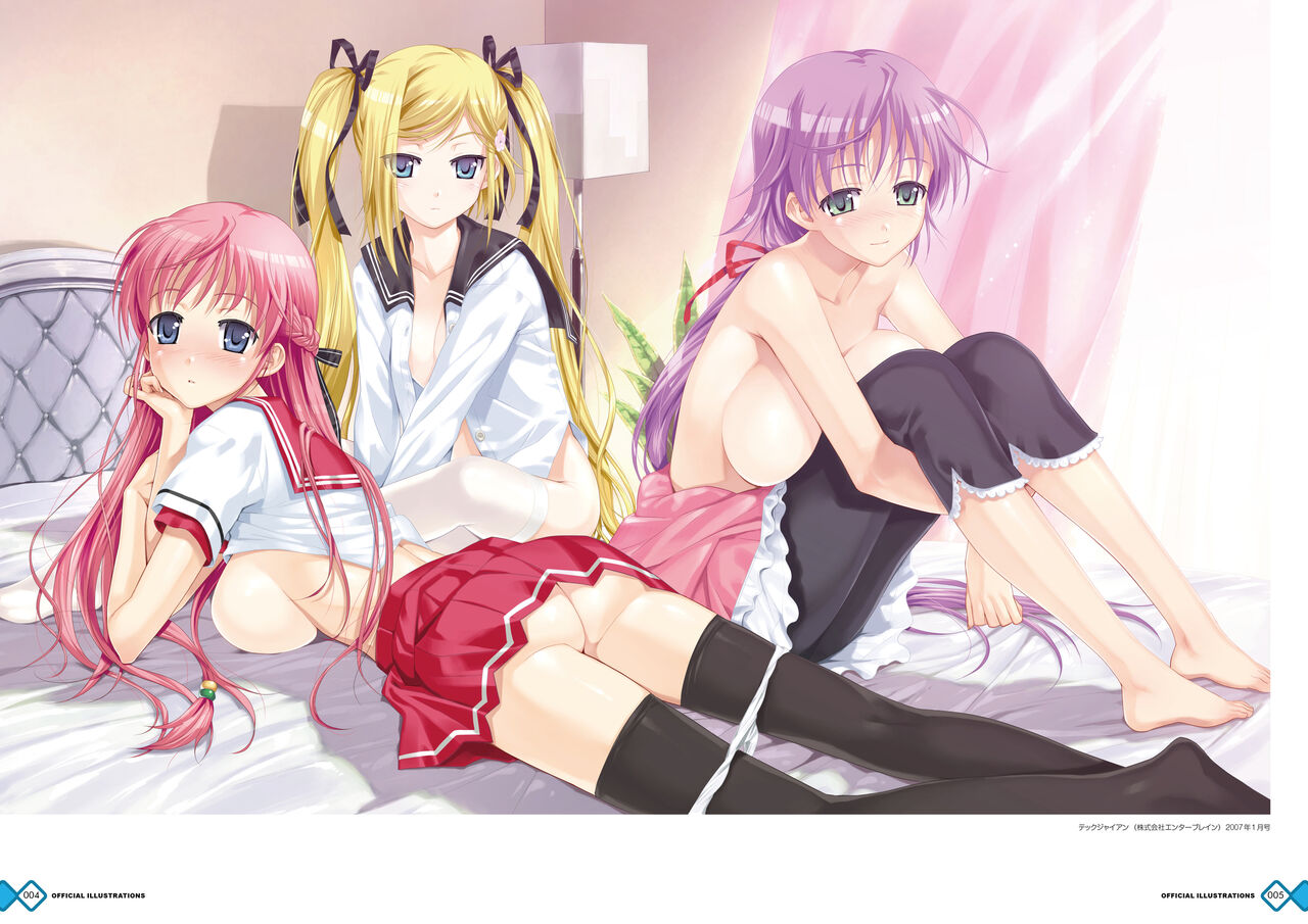 Kanojo x Kanojo x Kanojo Happoubi Jin Artworks page 5 full