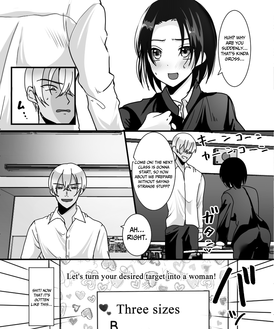 With My Sex Change App, I’ll Turn Him Into the Perfect Gyaru Slut! page 8 full