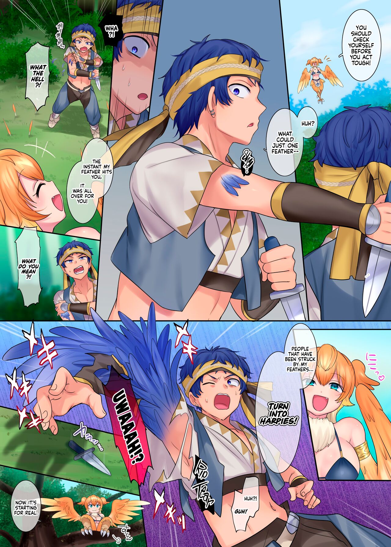 Monmusu TS Dungeon page 8 full