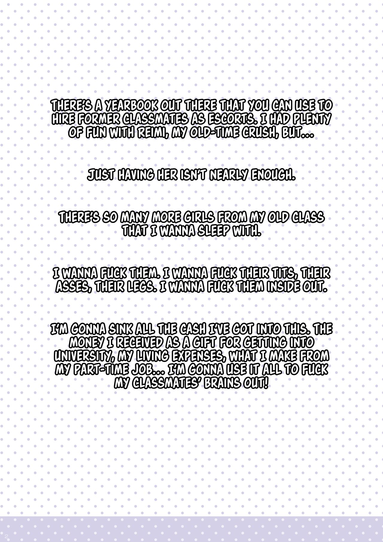 SotsuAl DeliHeal 2 -Junbibon- | Yearbook of Whores 2 -Prep Book- page 2 full