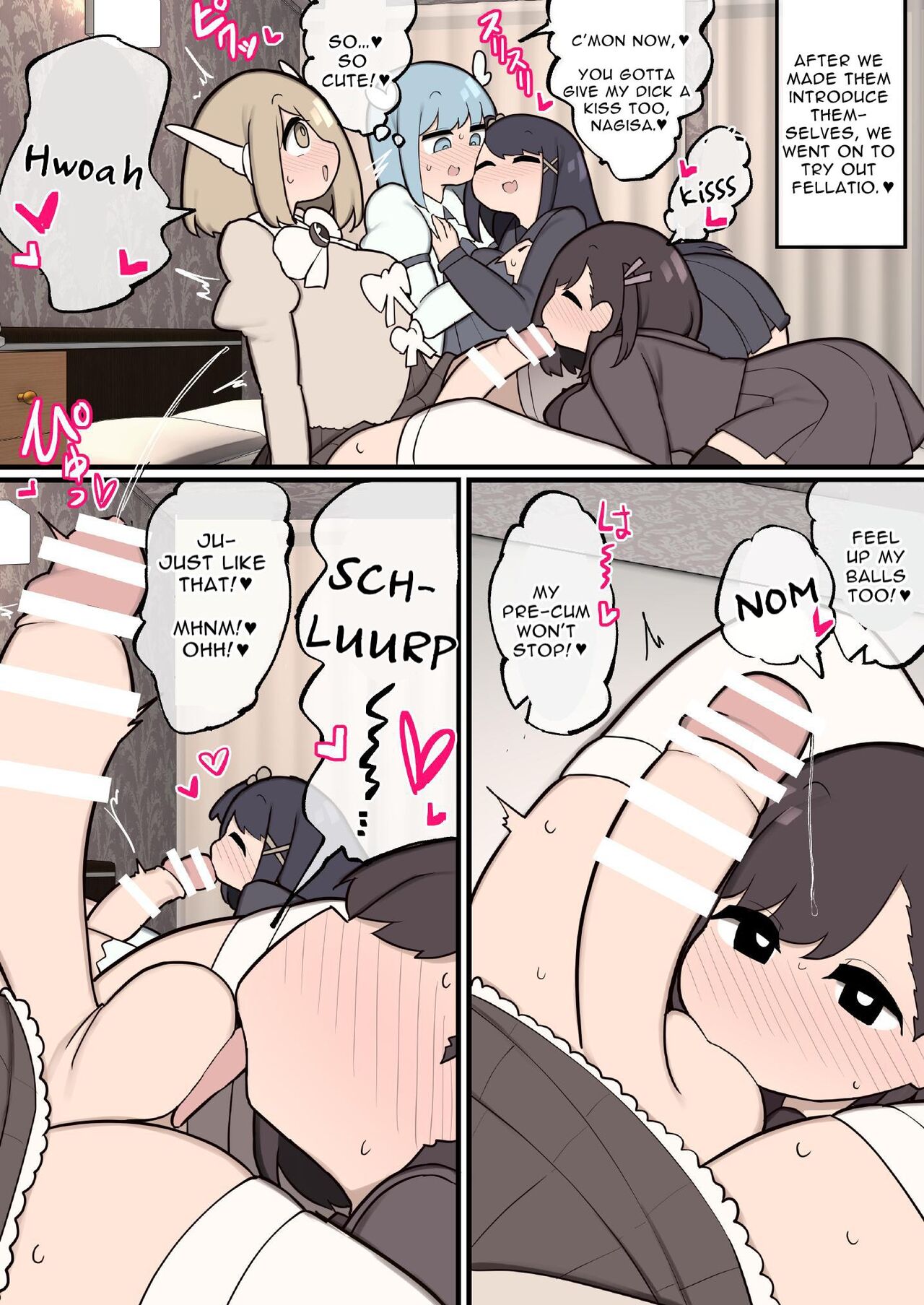 Futanari Mahou Shoujo Chinchin Hayasareta node Fan no Onnanoko Tabechaima~su | Futanari Magical Girls ~Grow Dicks and Have Their Way With Their Fans~ page 8 full