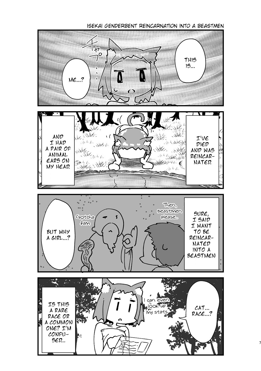 Isekai TS Tensei Tanwashu | Isekai Genderbent Reincarnation Short Stories Collection page 9 full