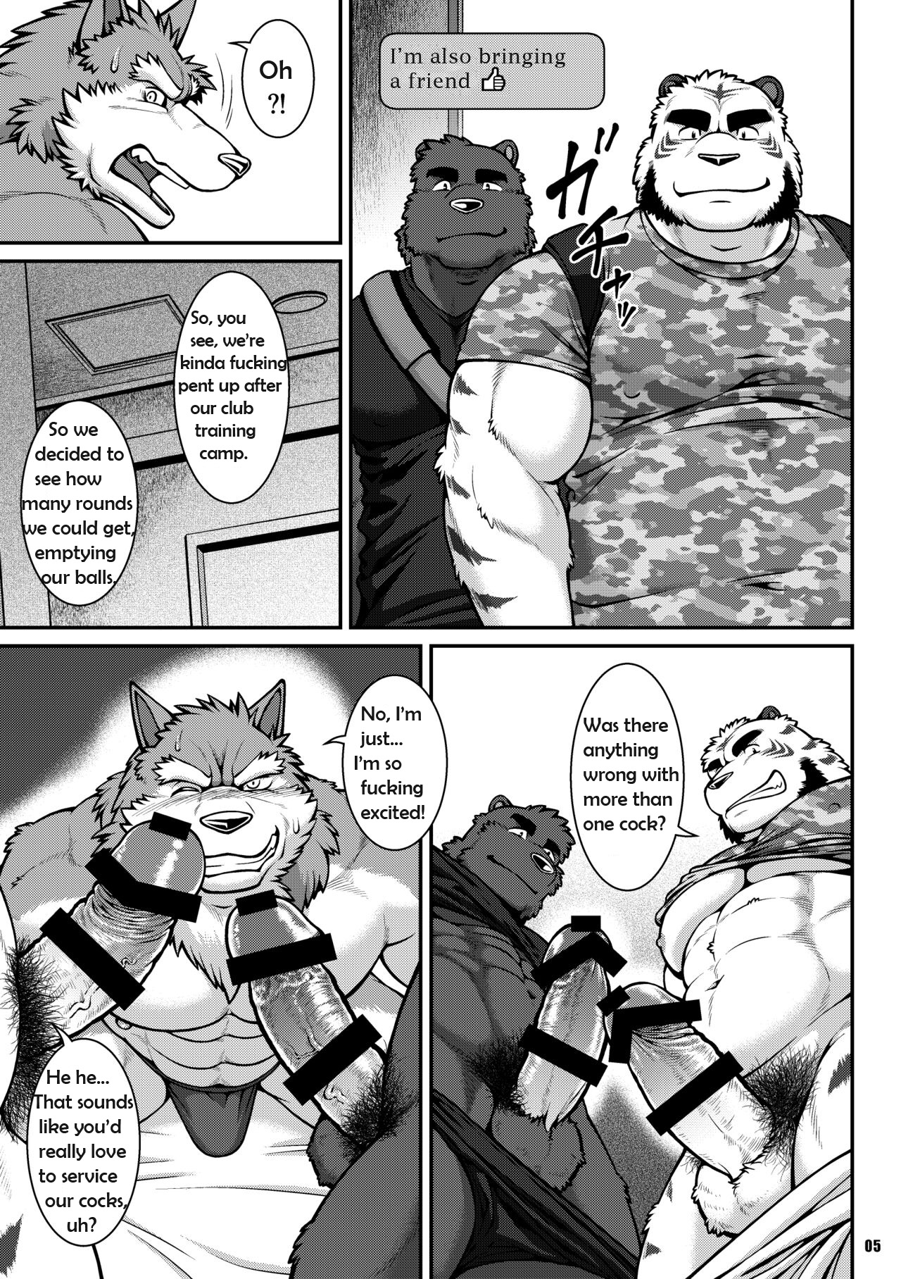 ON ALL FOURS FOR ALL volume.02 page 5 full