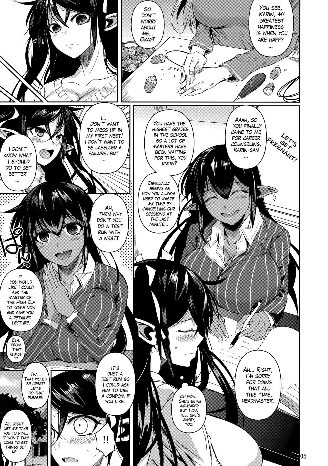 High Elf × High School TWINTAIL page 6 full