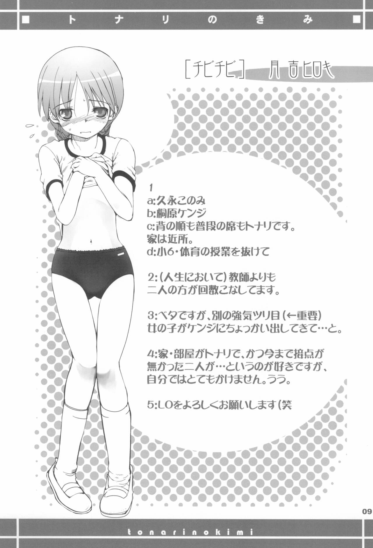 Tonari no Kimi Sotsugyou Album page 9 full