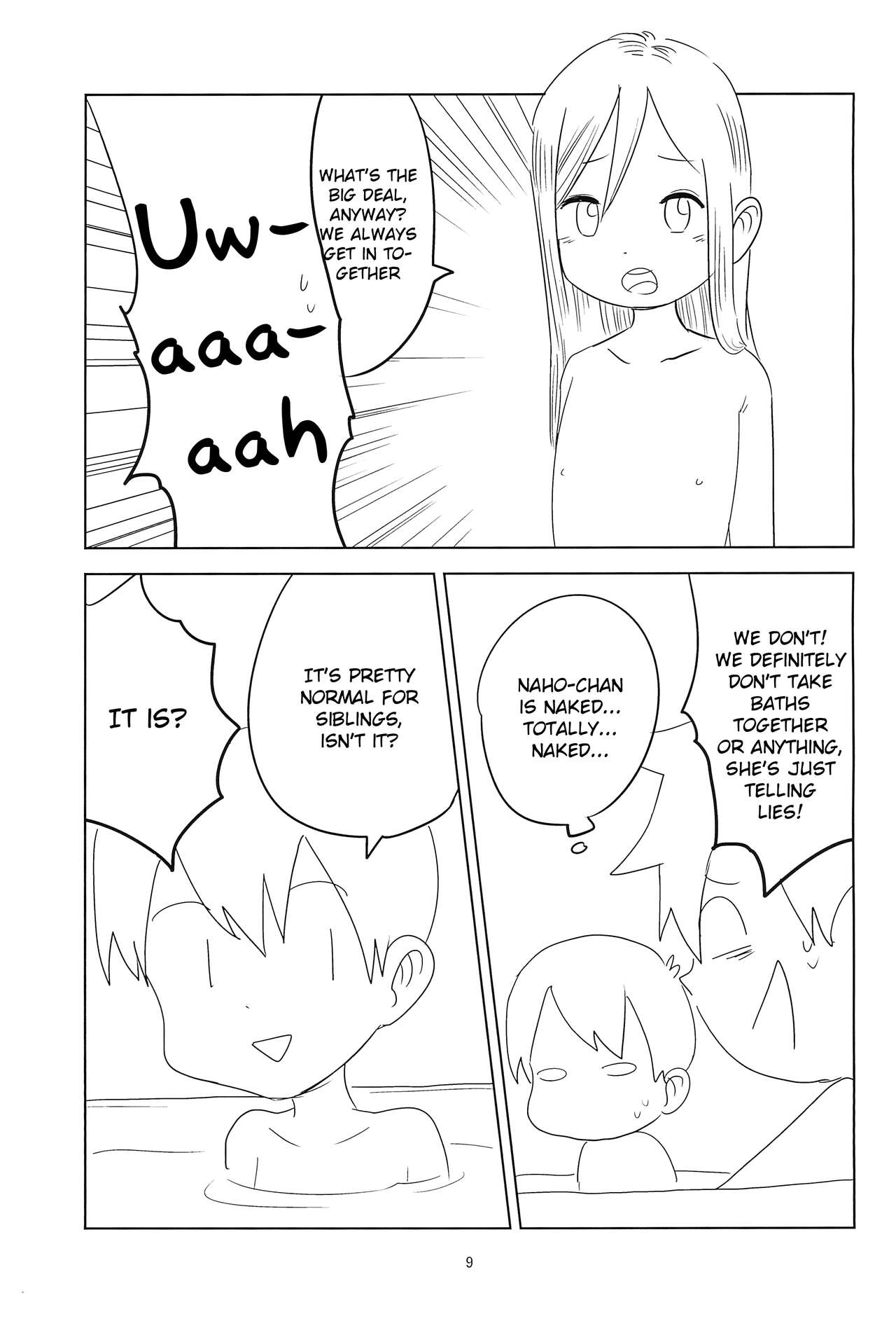 Loli Shota-kuns Hogure | Loli x Shota unravelling page 9 full