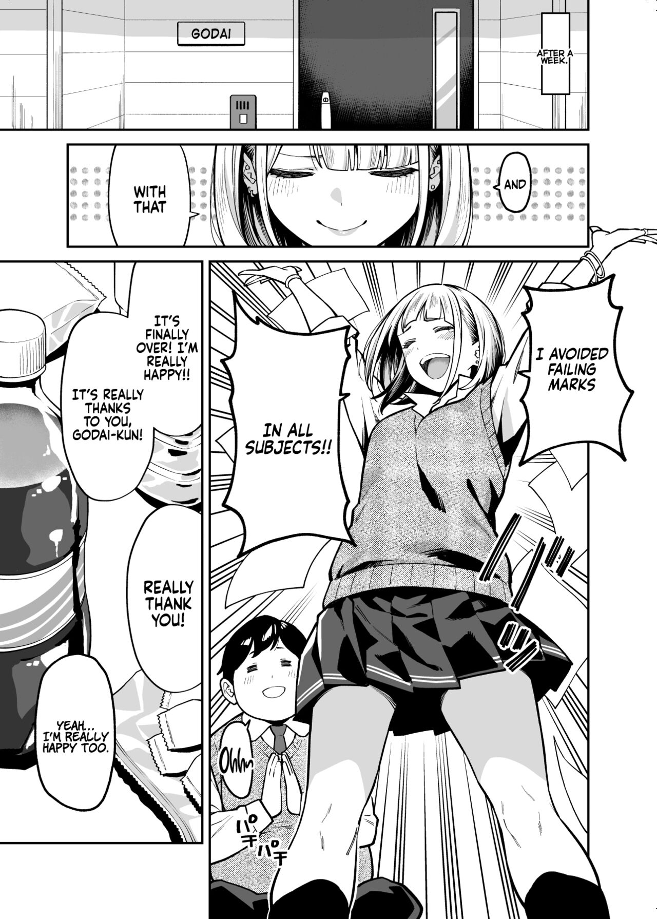 Gal wa Pocchari ni Koi o Suru | Gyaru Falls in Love with a Chubby page 9 full