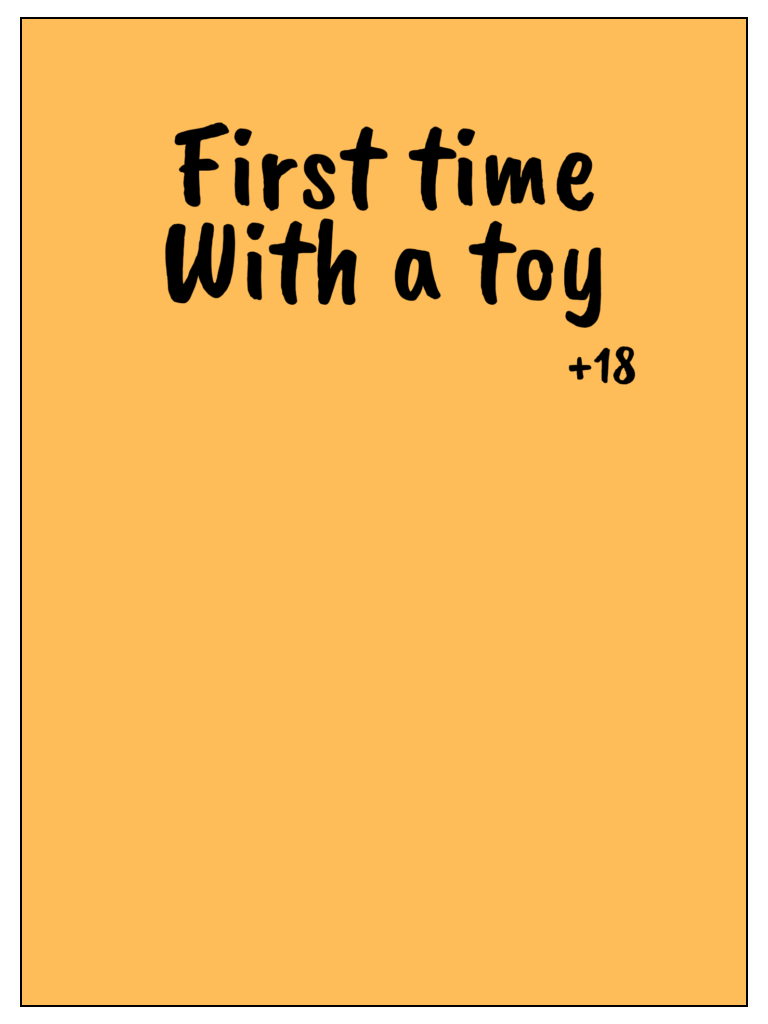 First time with a toy page 1 full